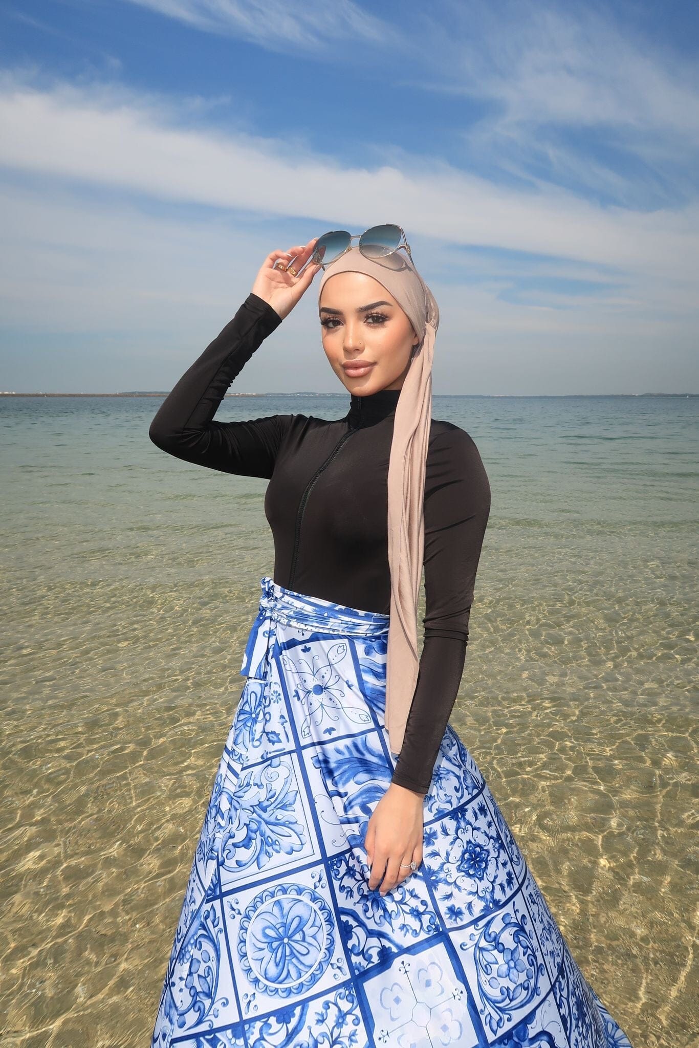 Fairy Blue Swim Sarong