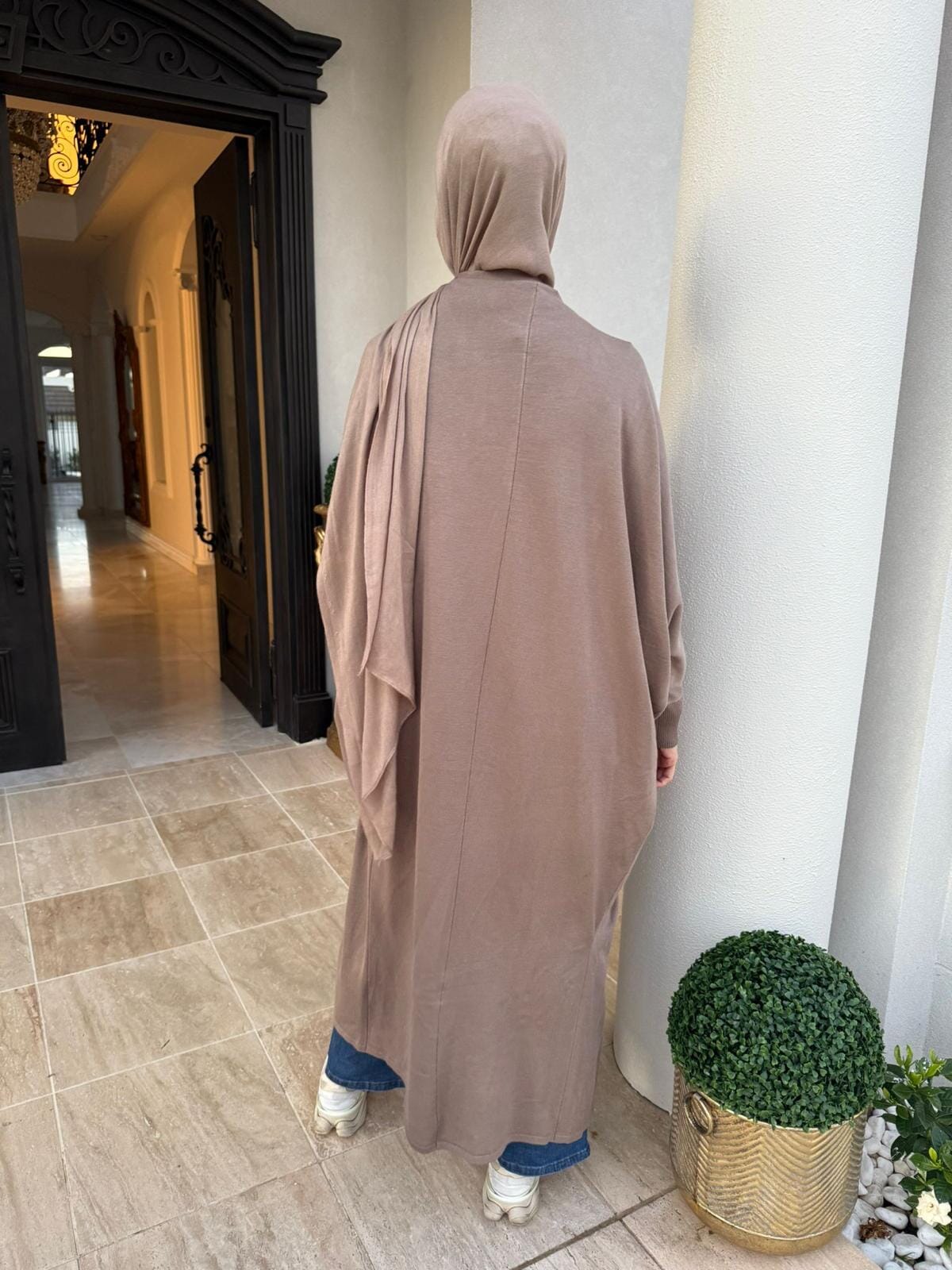 Knit Abaya Kimono