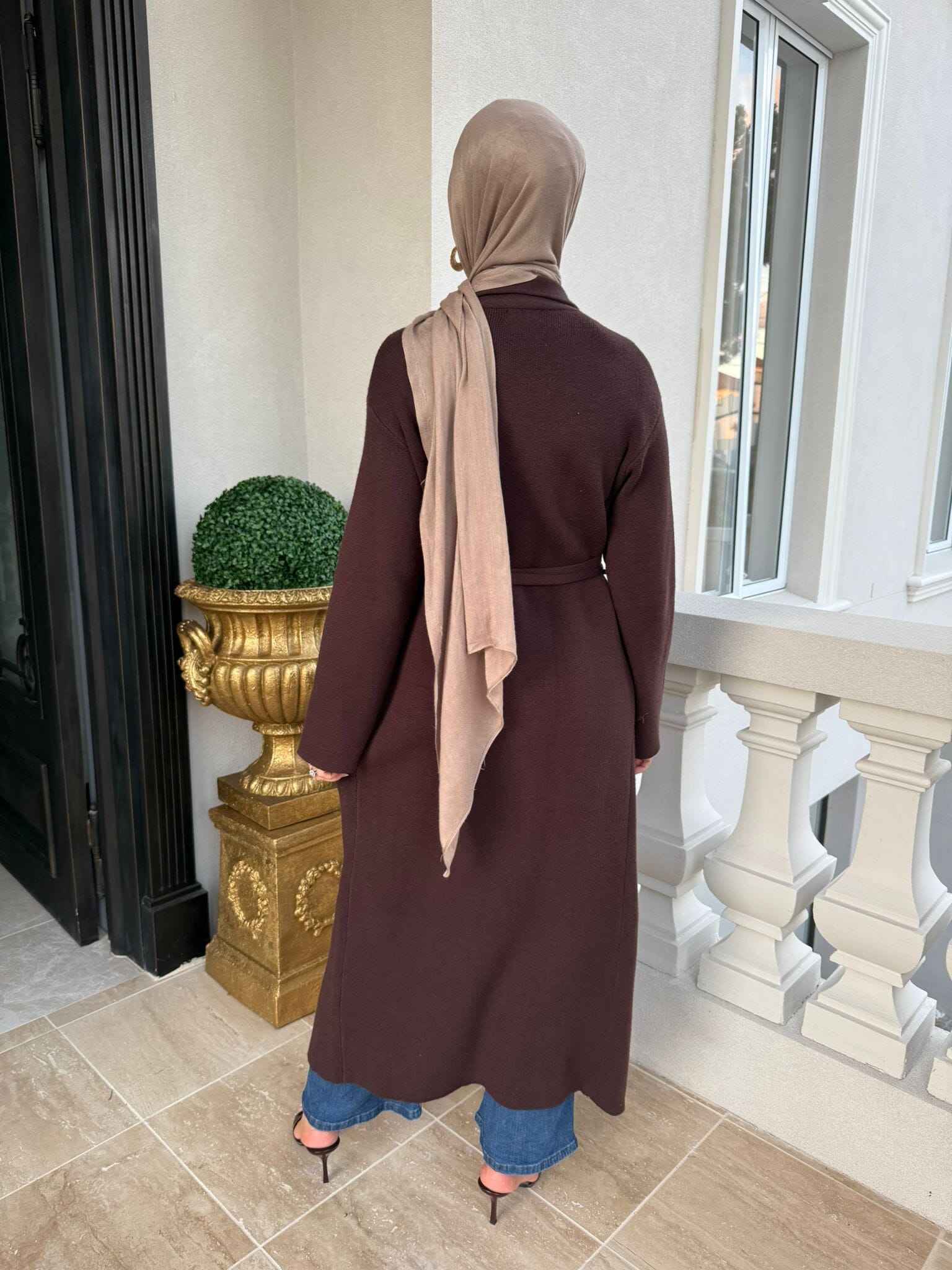 Chocolate Knit Cardigan