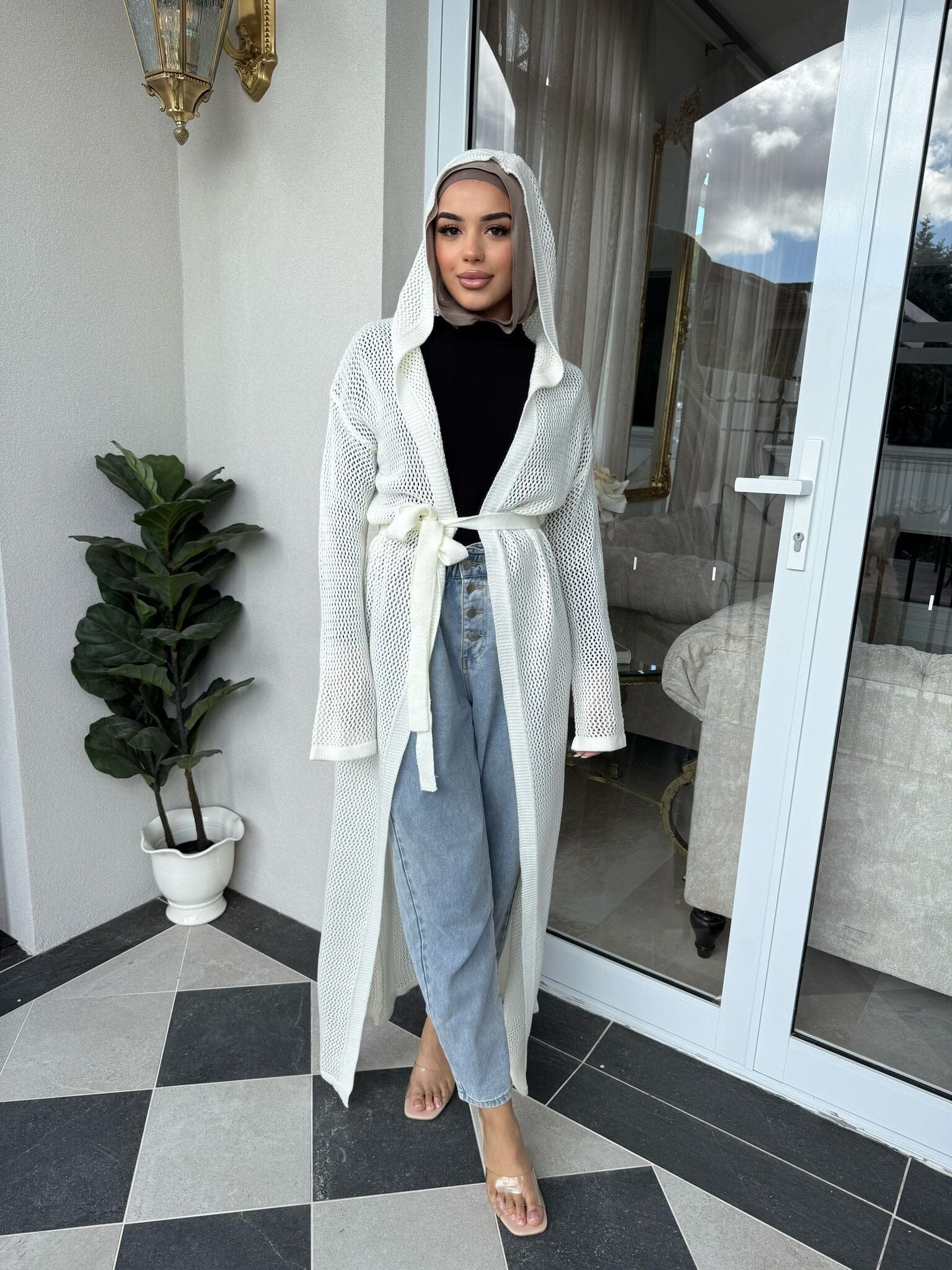 Knit Crochet Cardigan