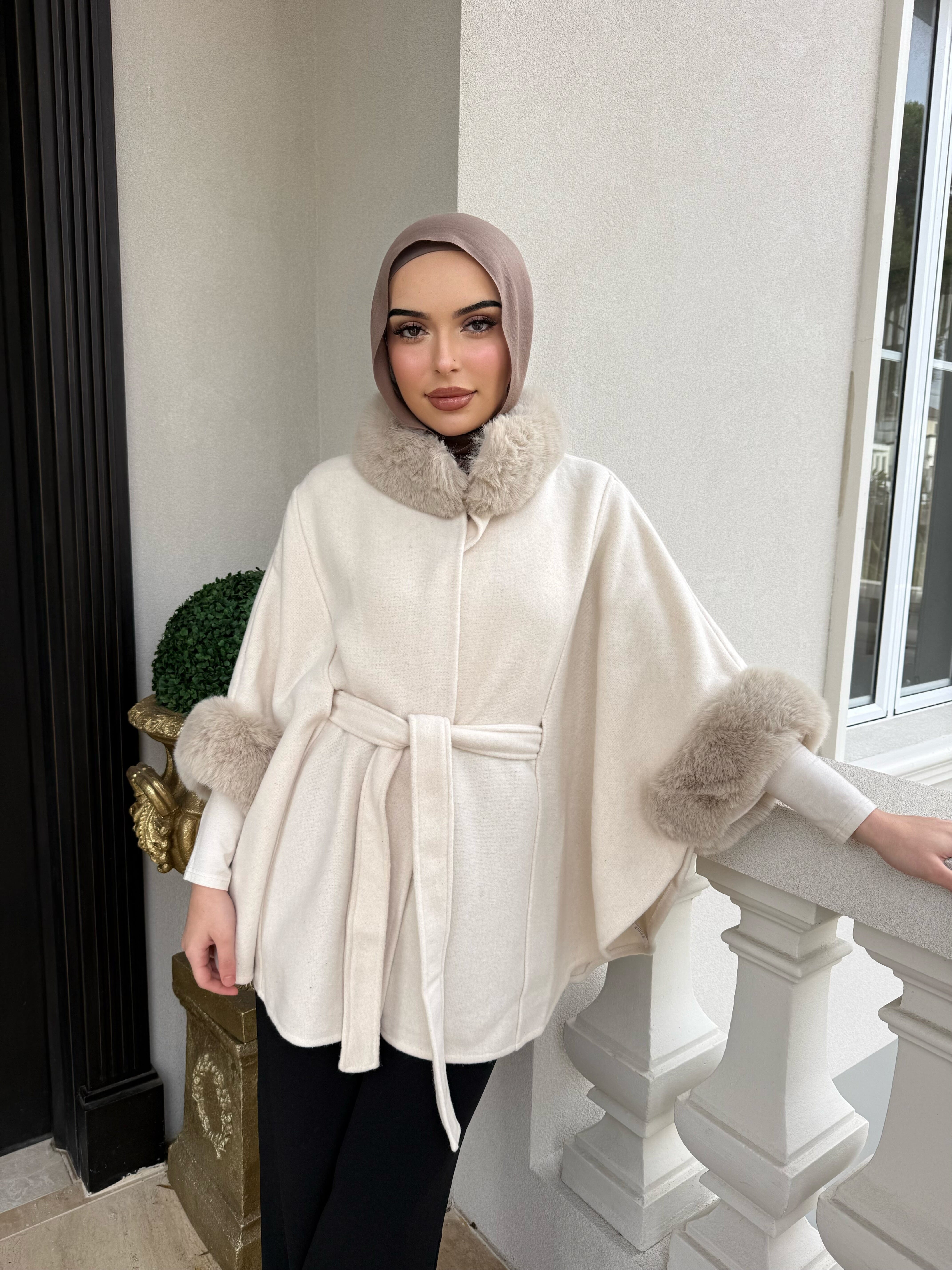 Fur Poncho