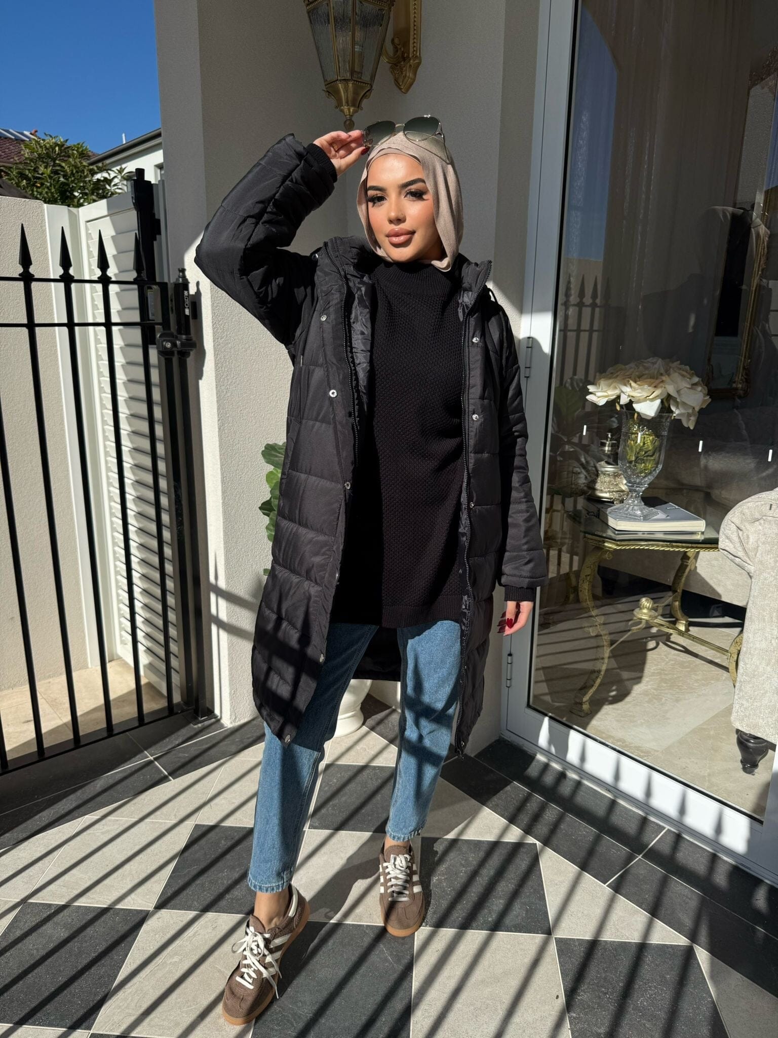 Zipper Puffer jacket