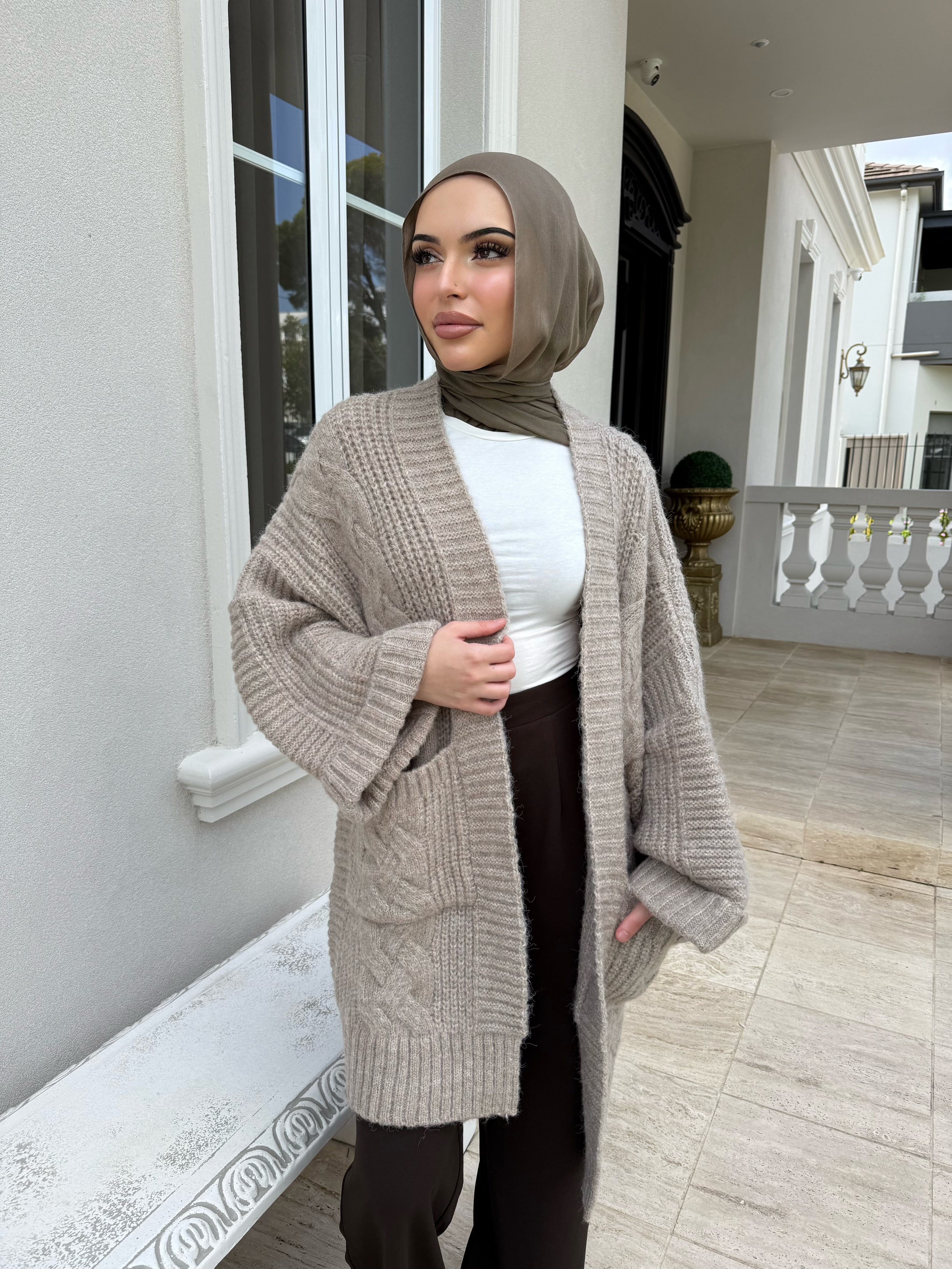 Chunky Midi Caridgan