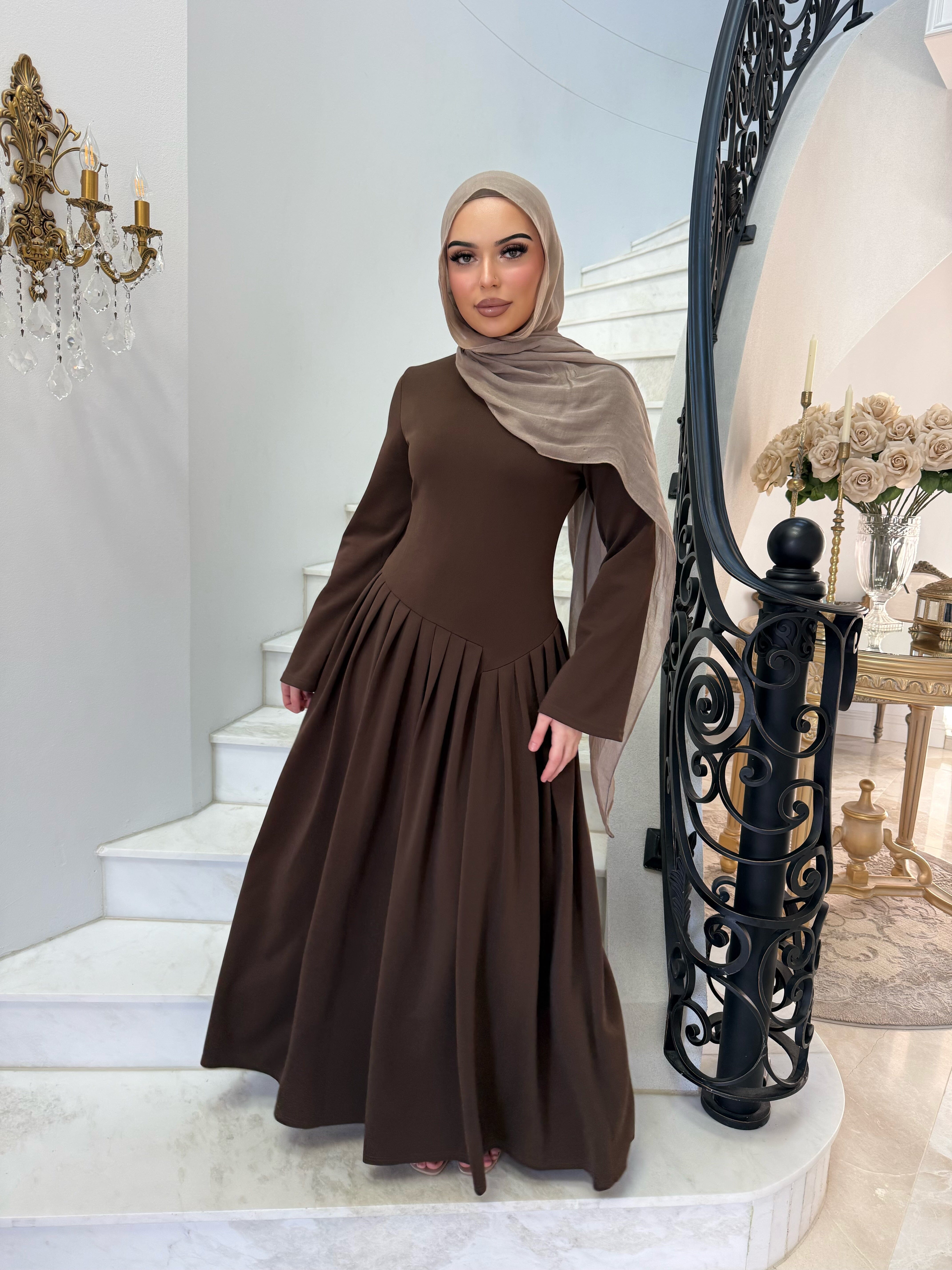 Pleated Glam Dress