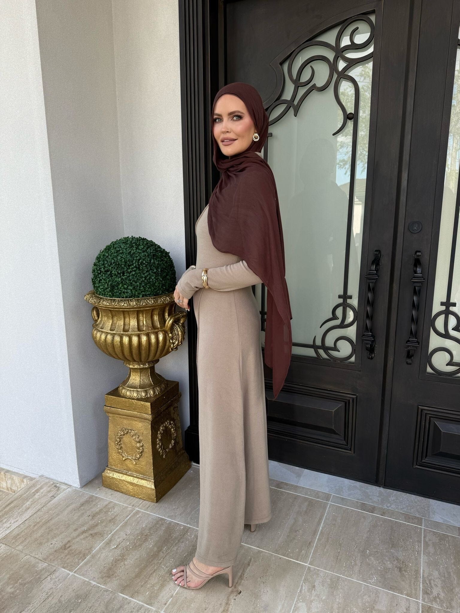 High Neck Gabby Dress