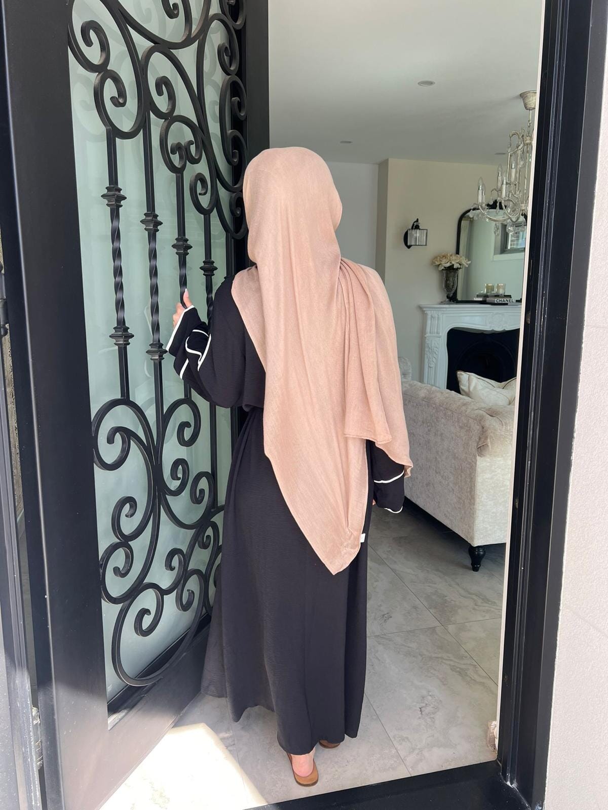 Trimmed Abaya
