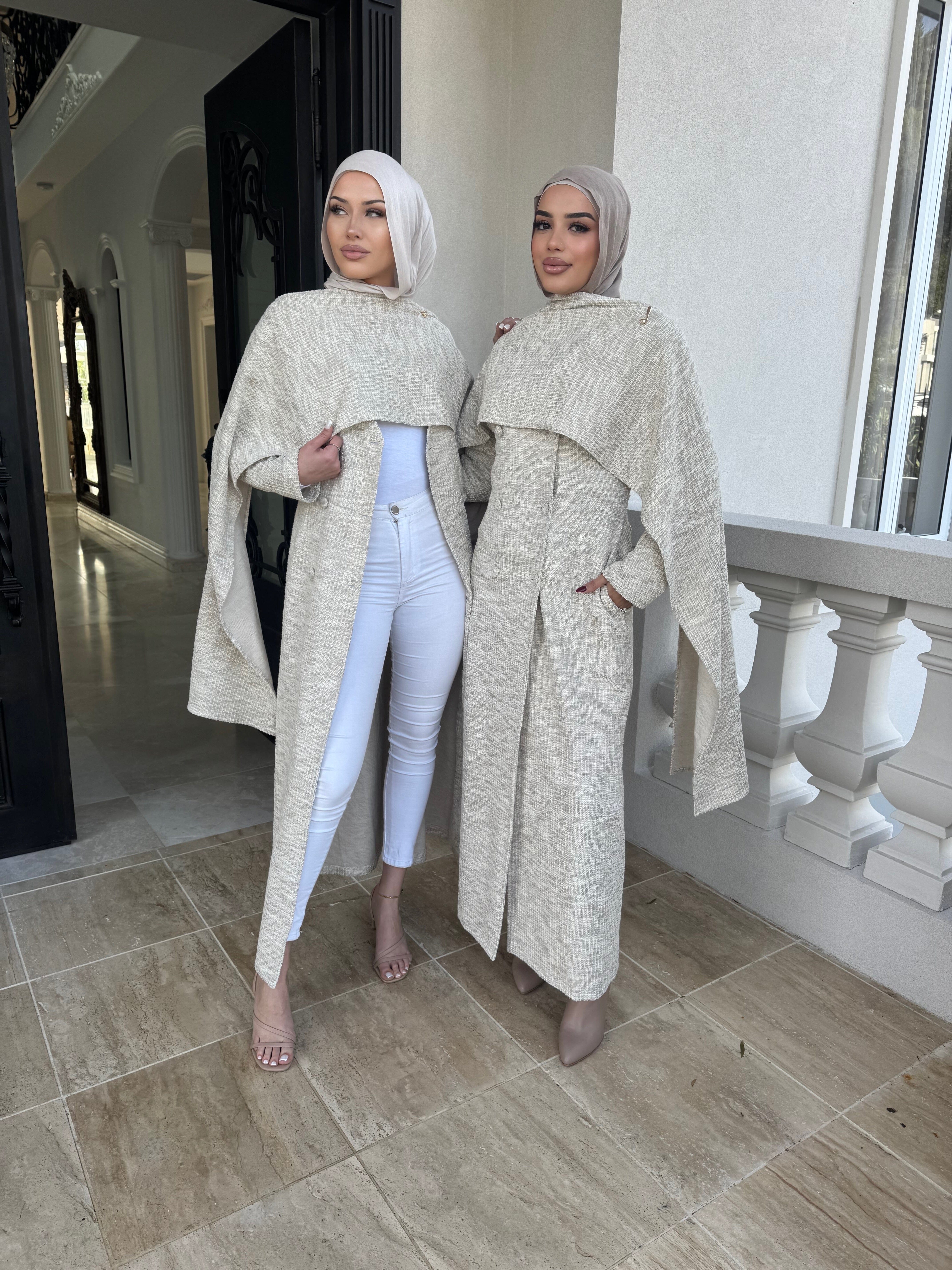 Tweed Coat/Dress Shawl