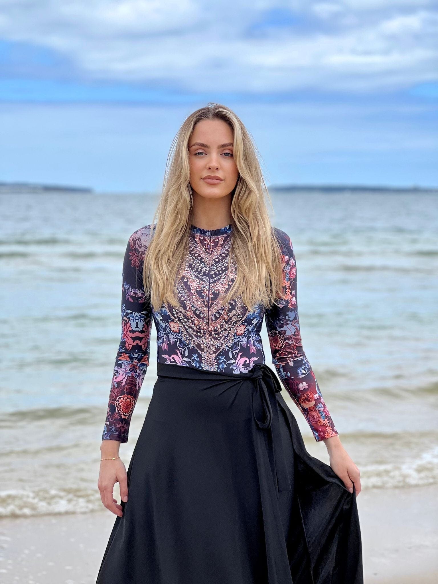 Midnight Plum SWIM Body Suit