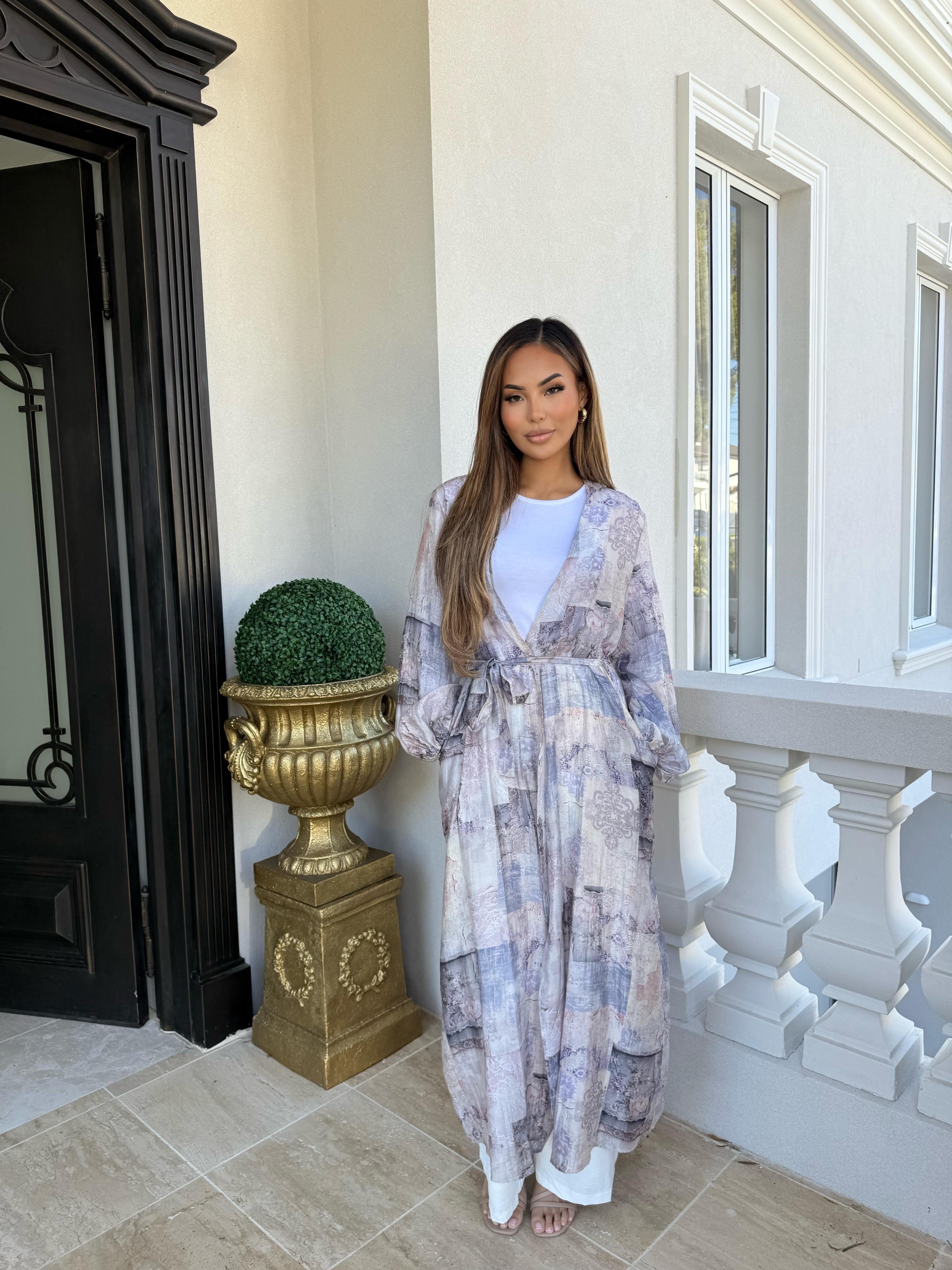 Lia Lavender Cardigan