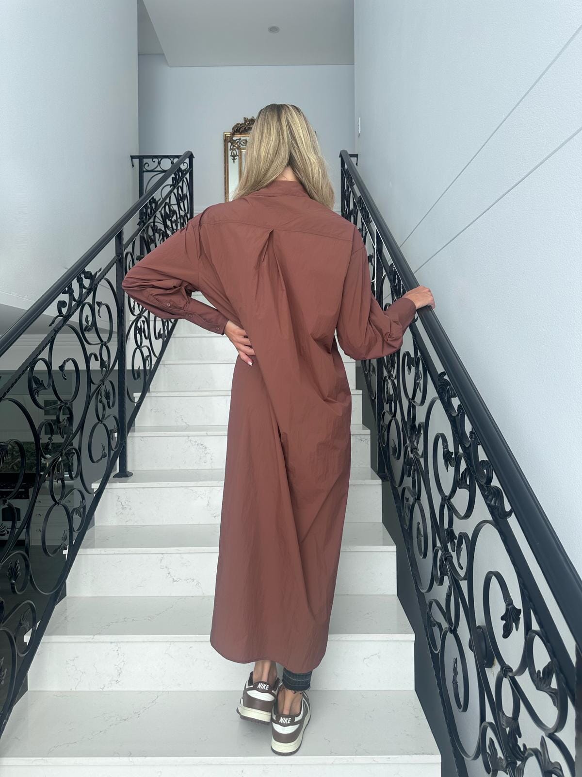 Oversized Wind Breaker Shirt