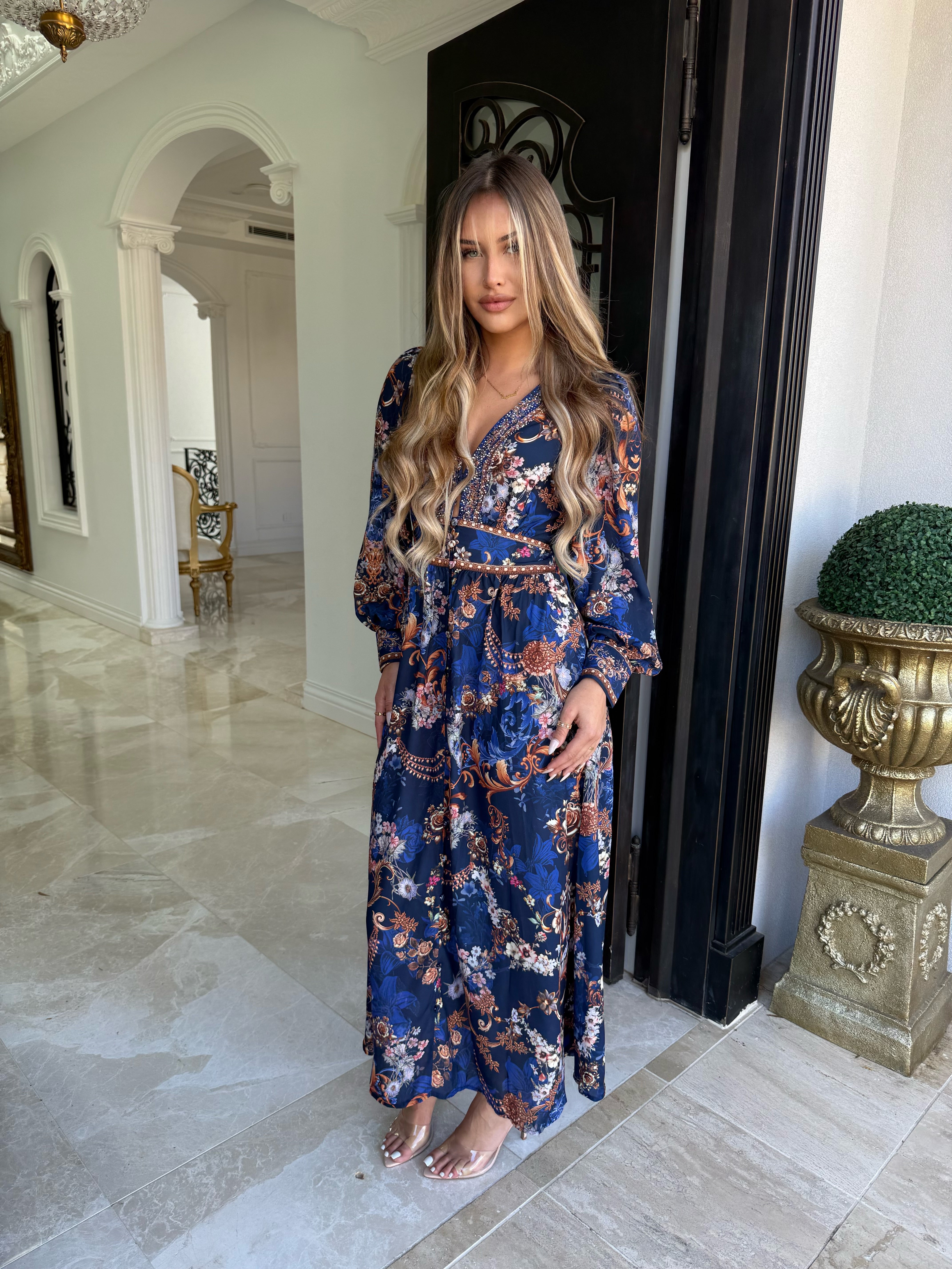 Blue Spark Dress