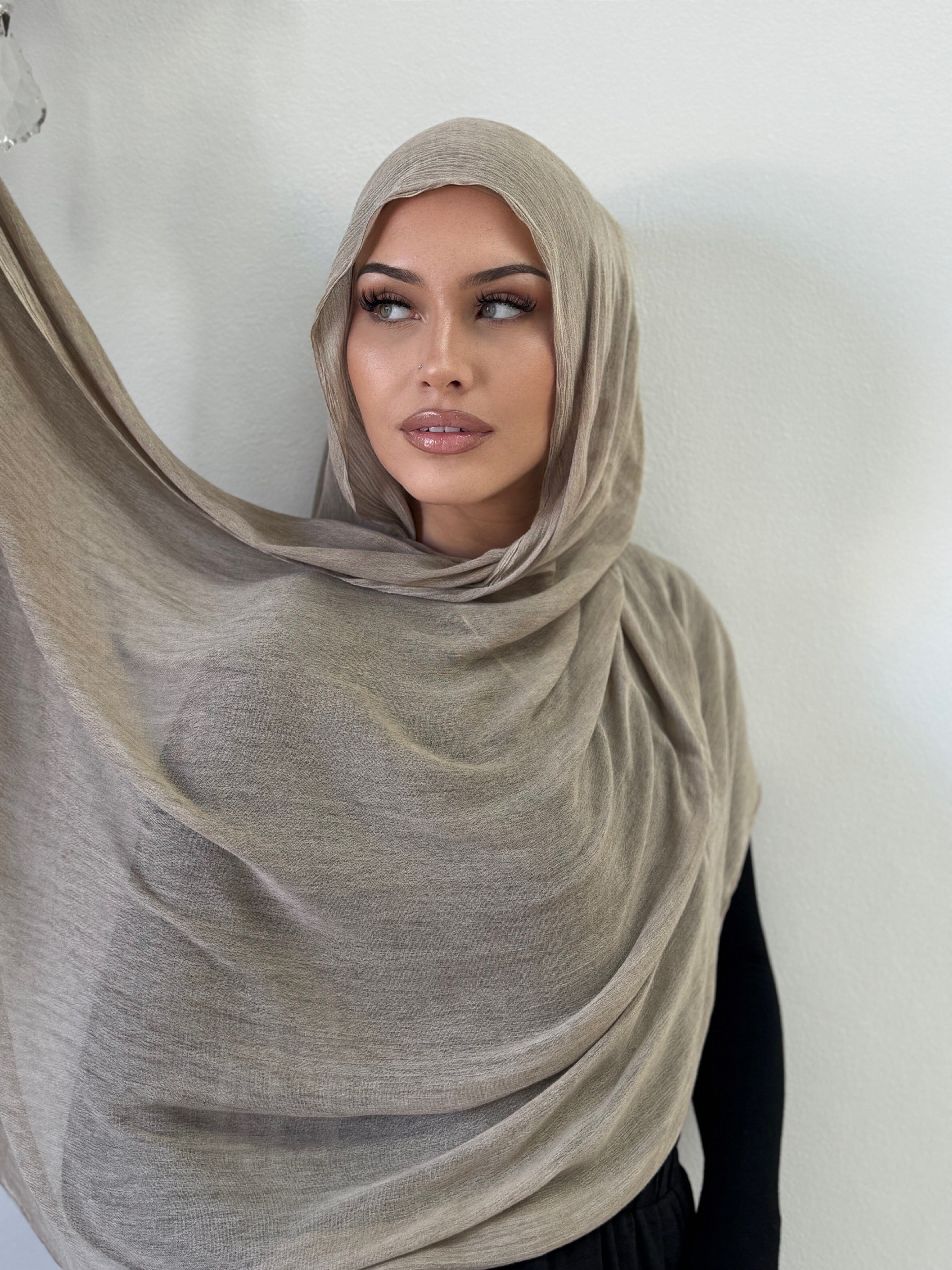 Seed Pleated Hijab