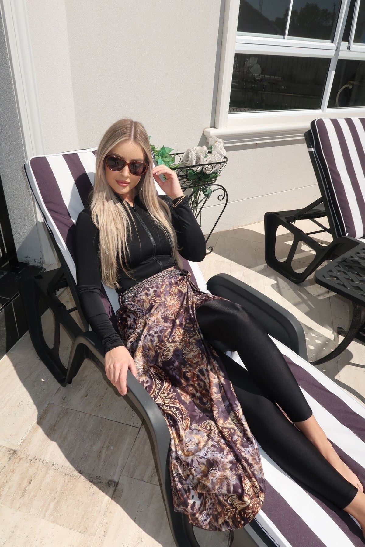 Warm Resort Twilight Sarong