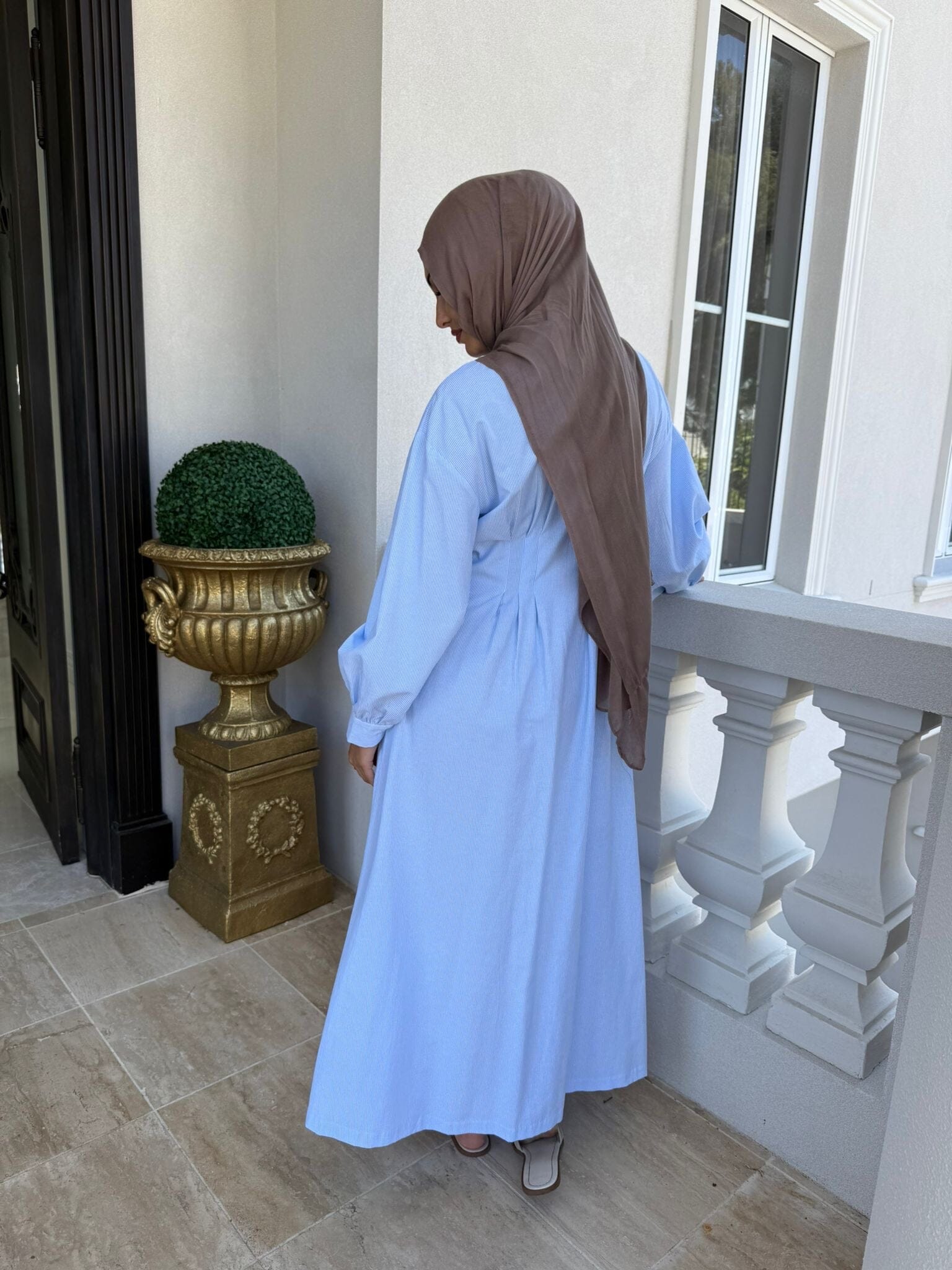 Pin Stripe Maxi