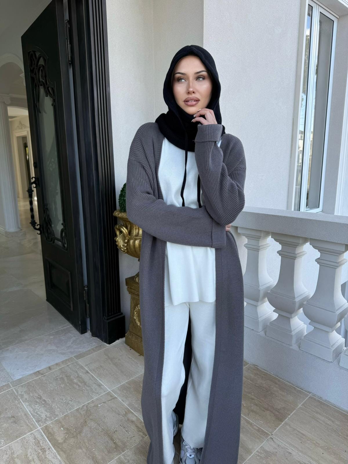 Maxi Knitted Cardigan