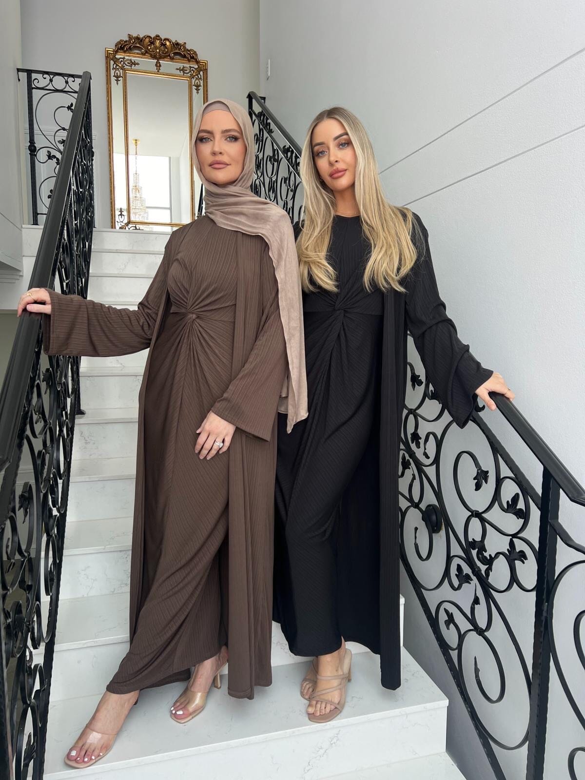 Twisted Abaya Set