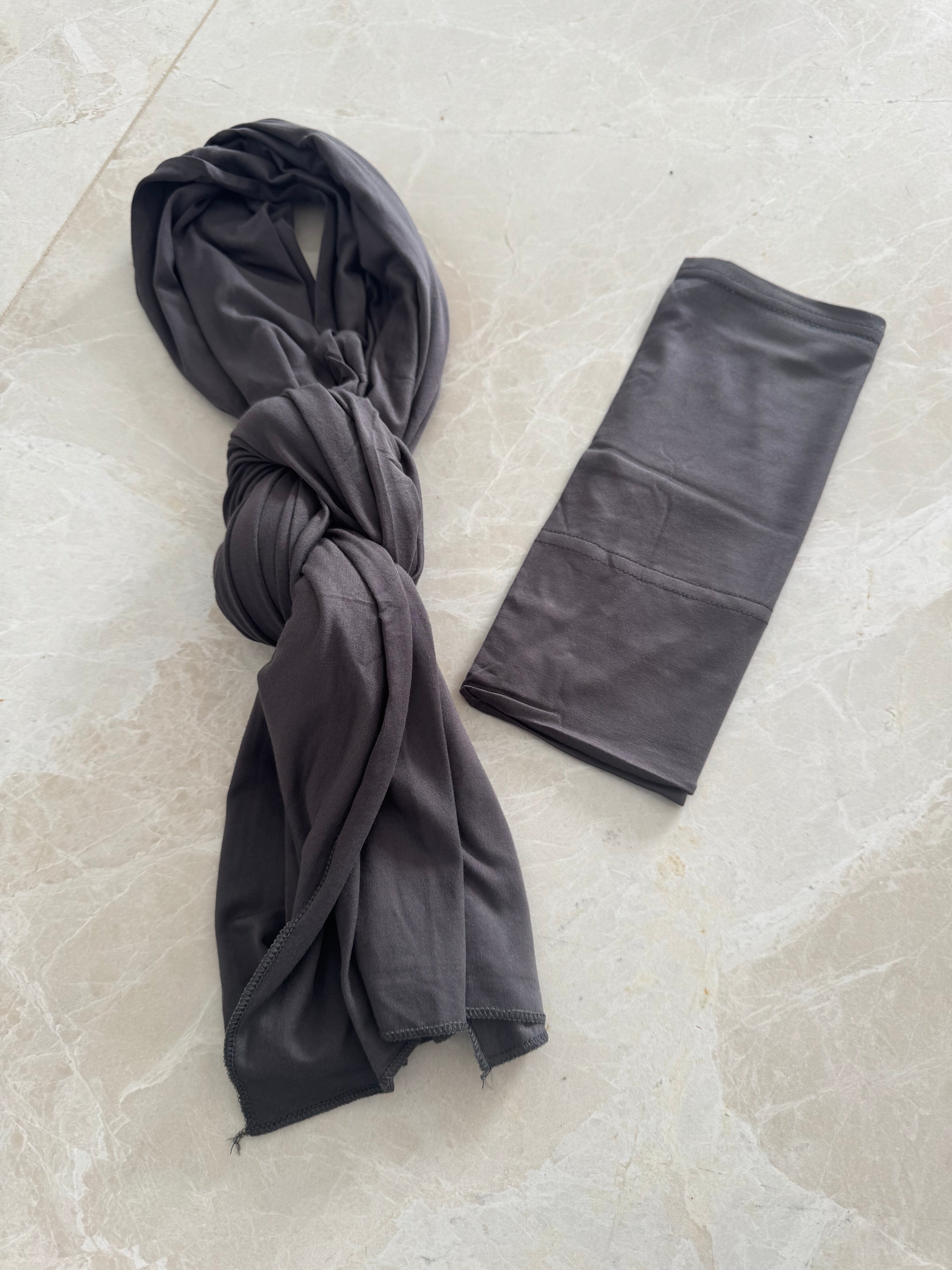 Charcoal Liquid Jeresy Set