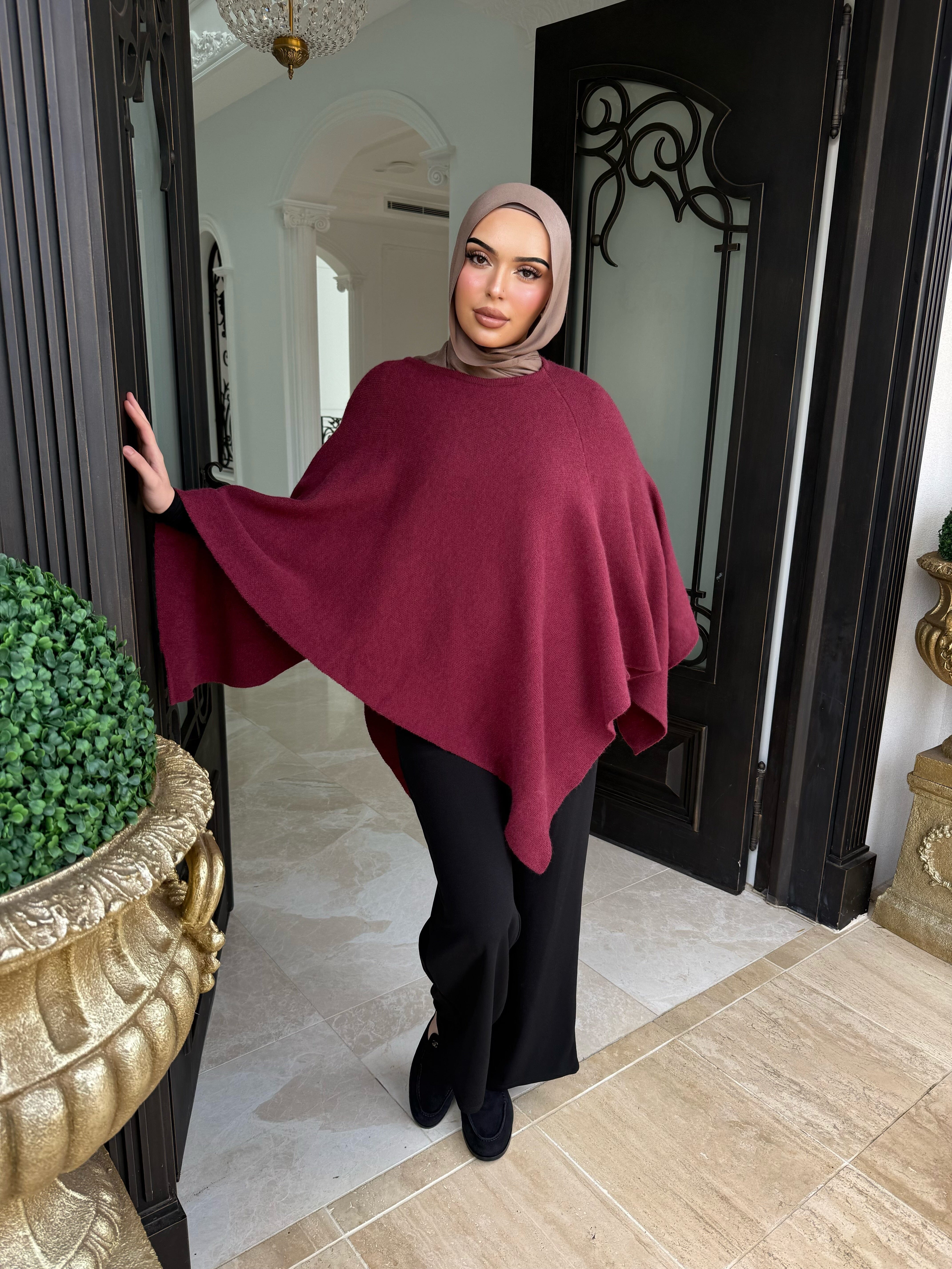 Knit Poncho