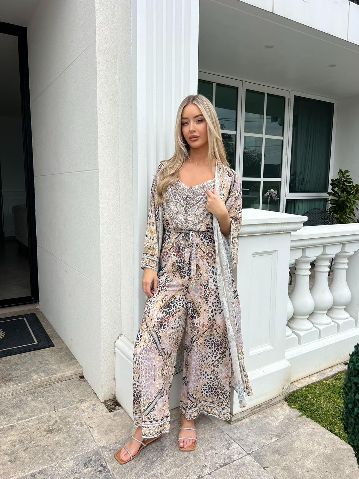 Dayana Beaded Jumpsuit