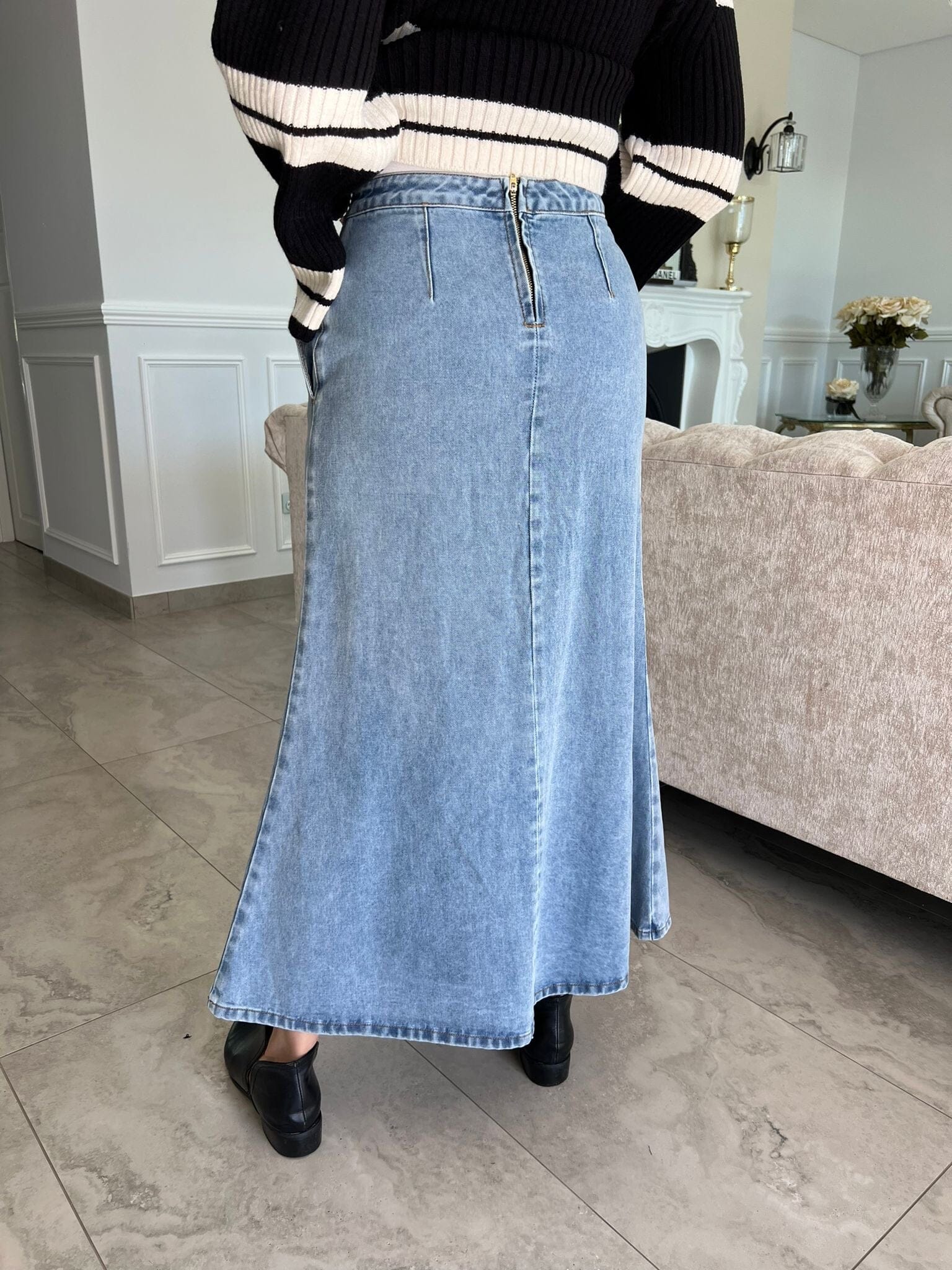 Aline Denim Skirt