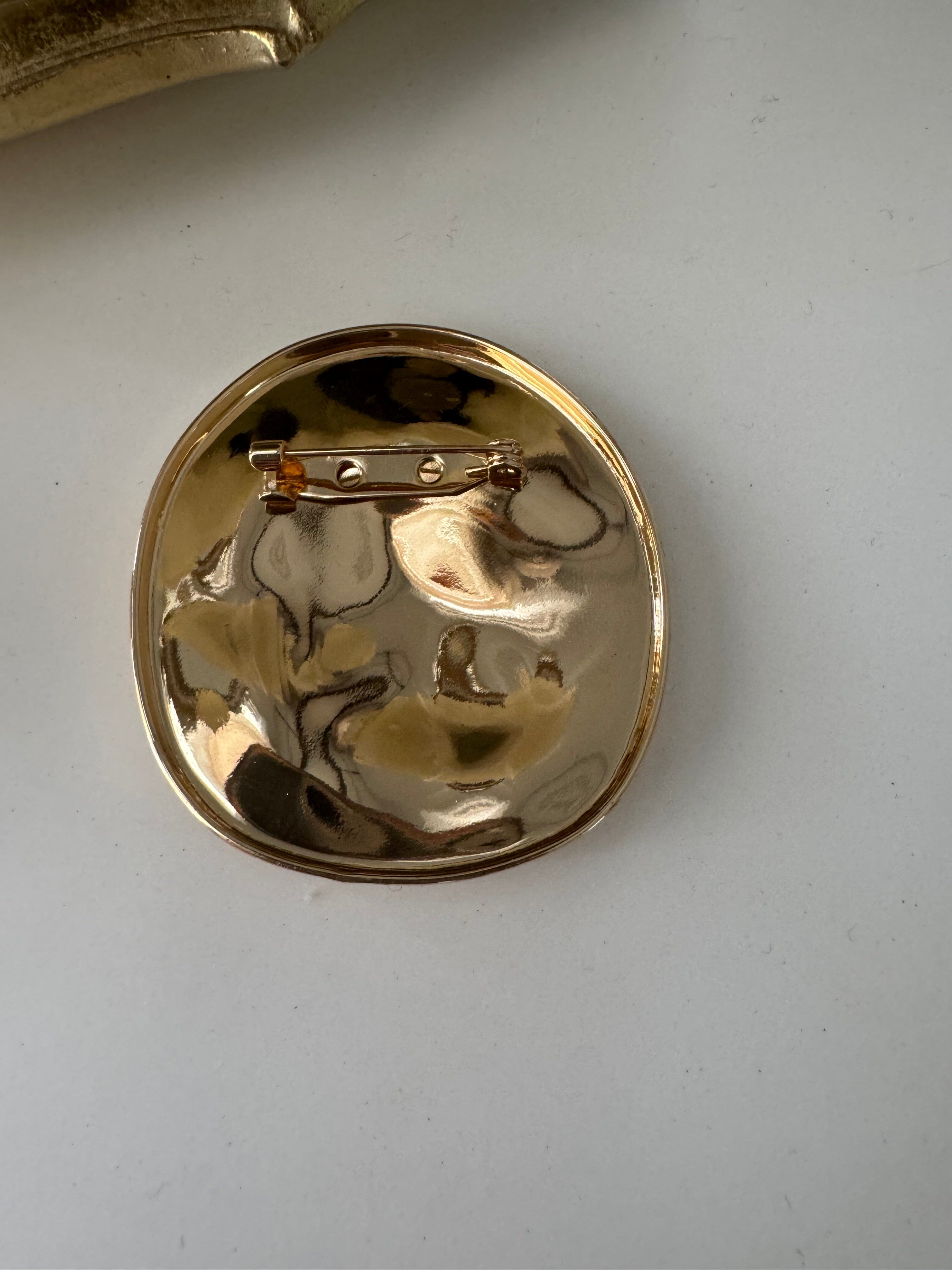Oval Brooche