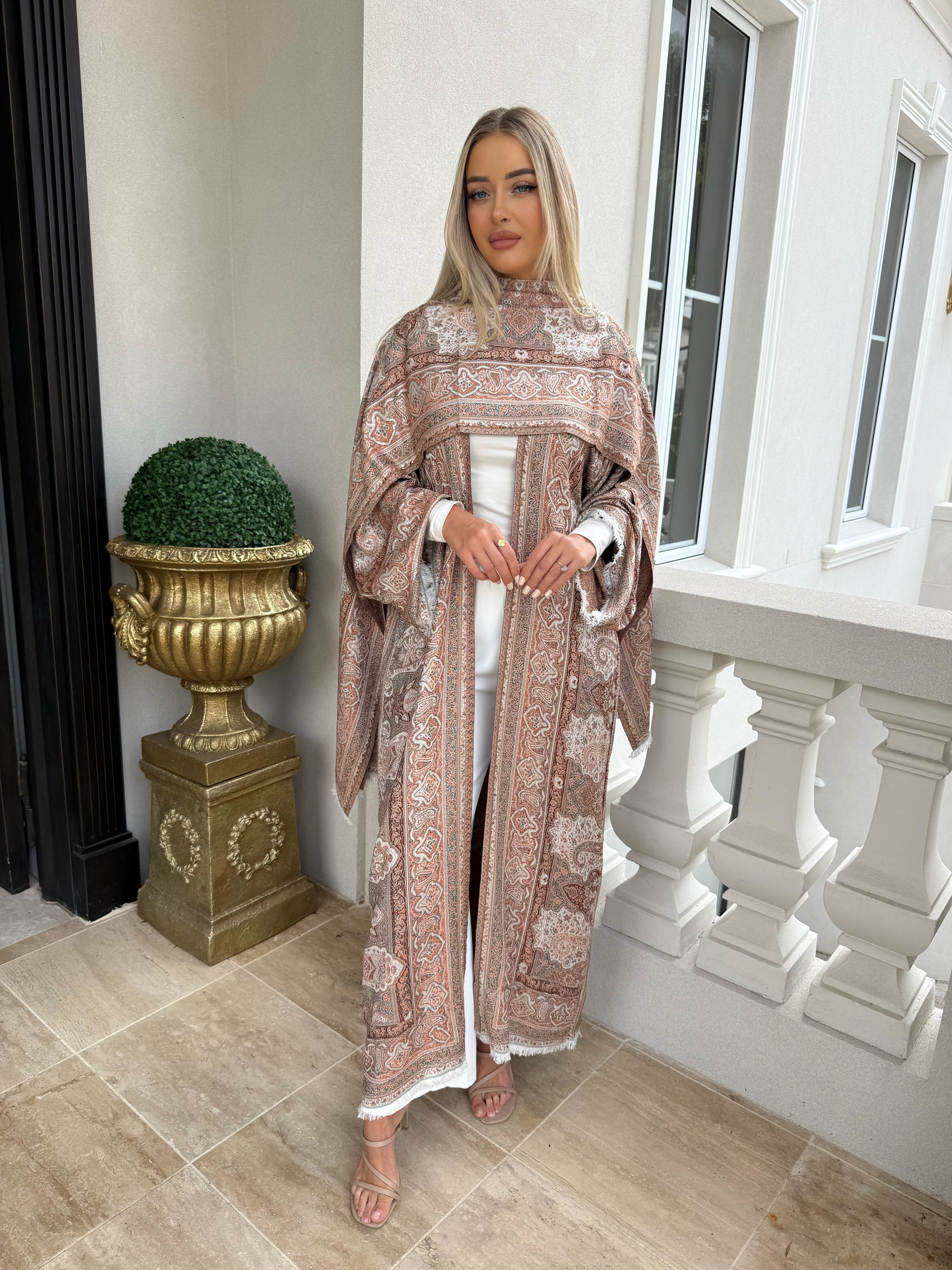 Rust Pashmina Set