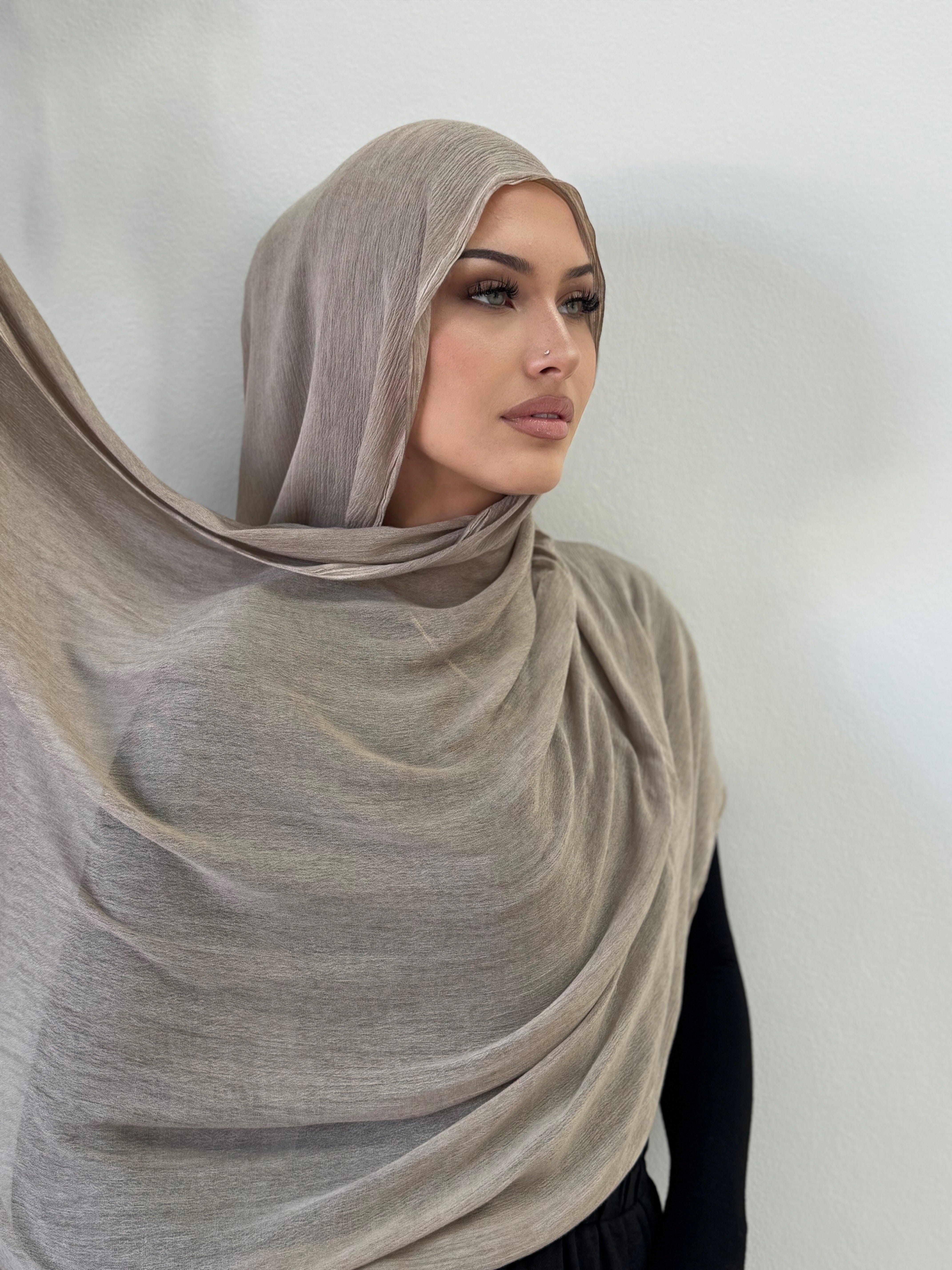 Seed Pleated Hijab
