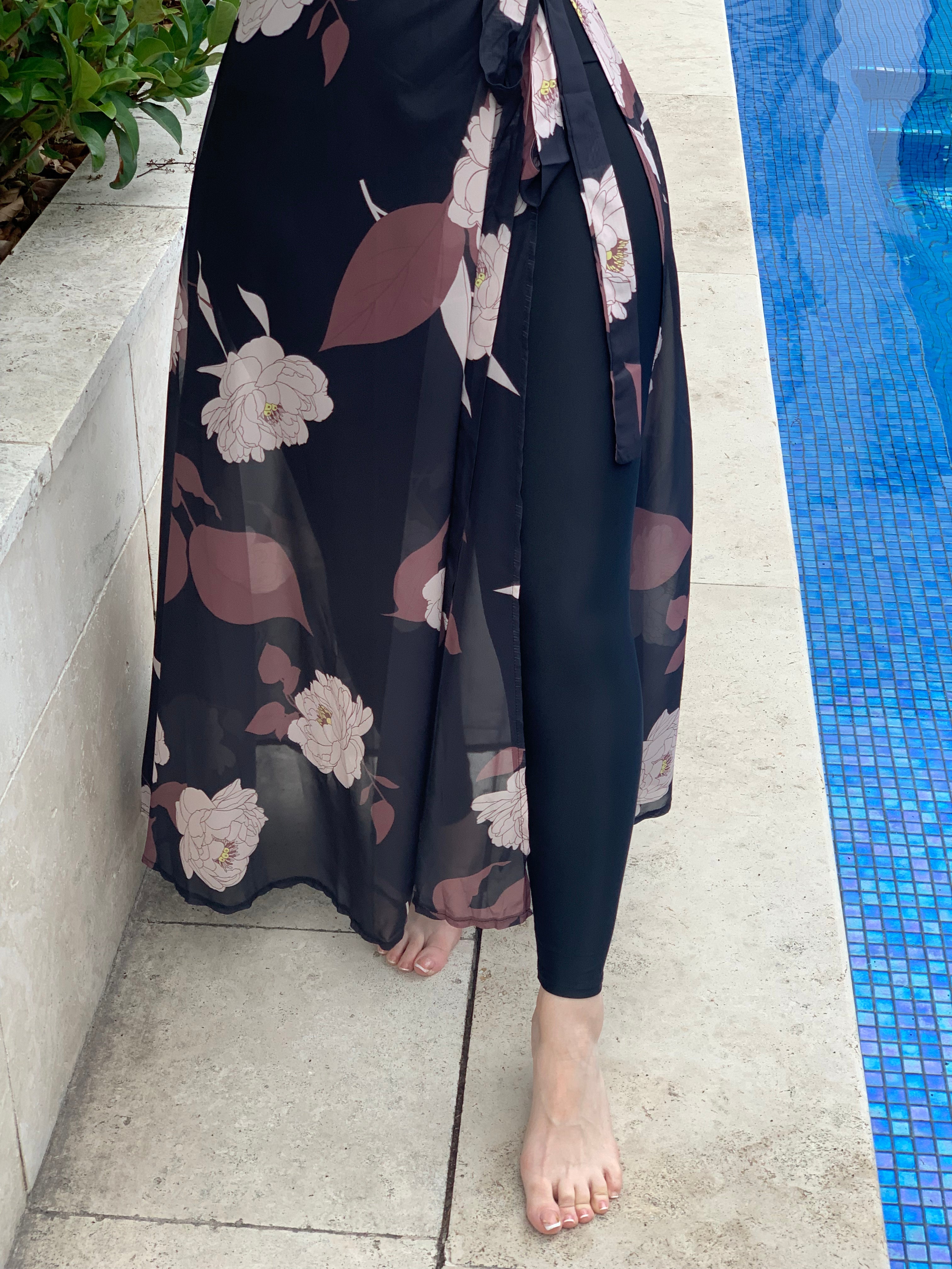 Floral Swim Sarong