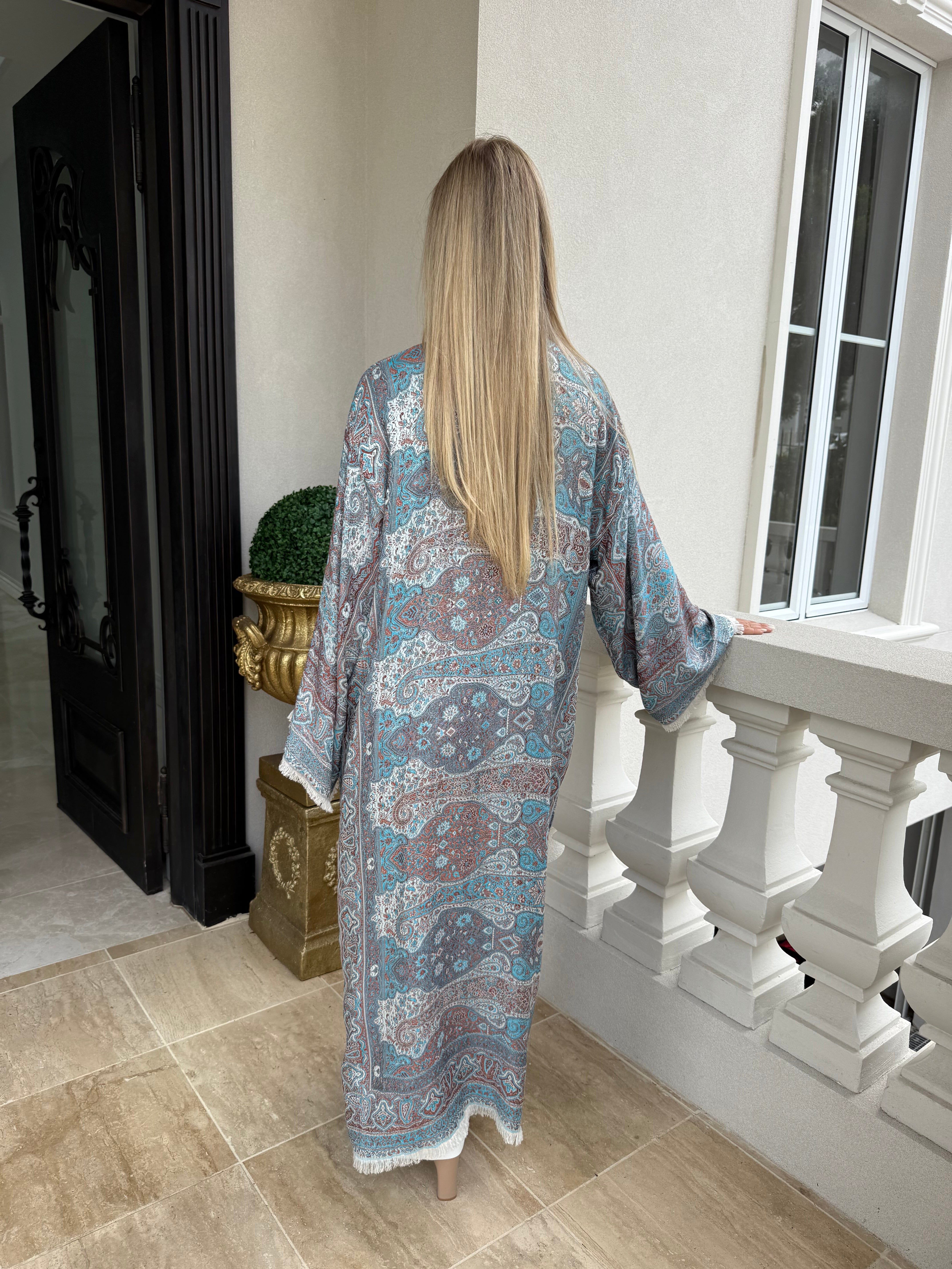 Blue Pashmina
