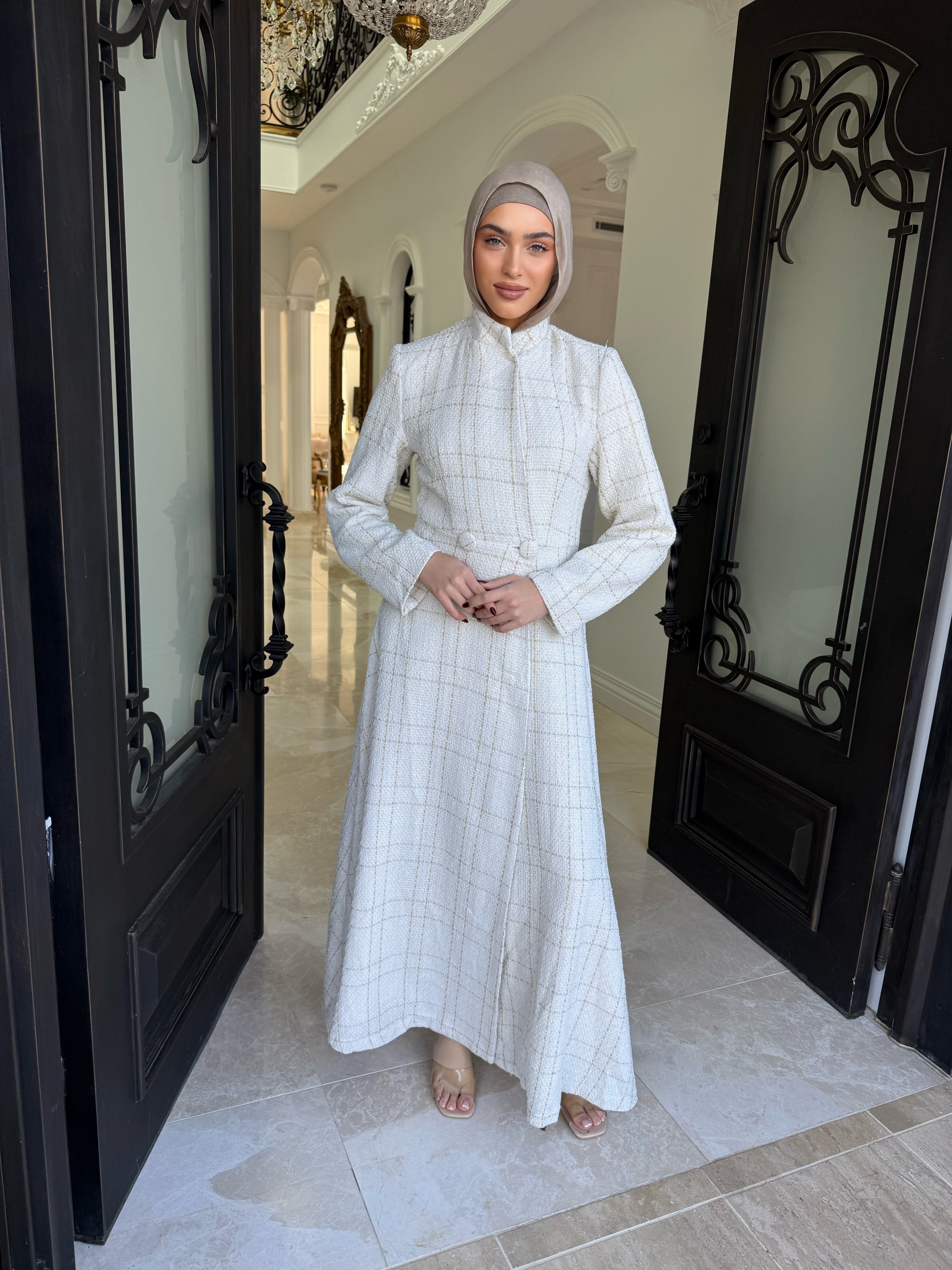 Tweed Coat/ Dress