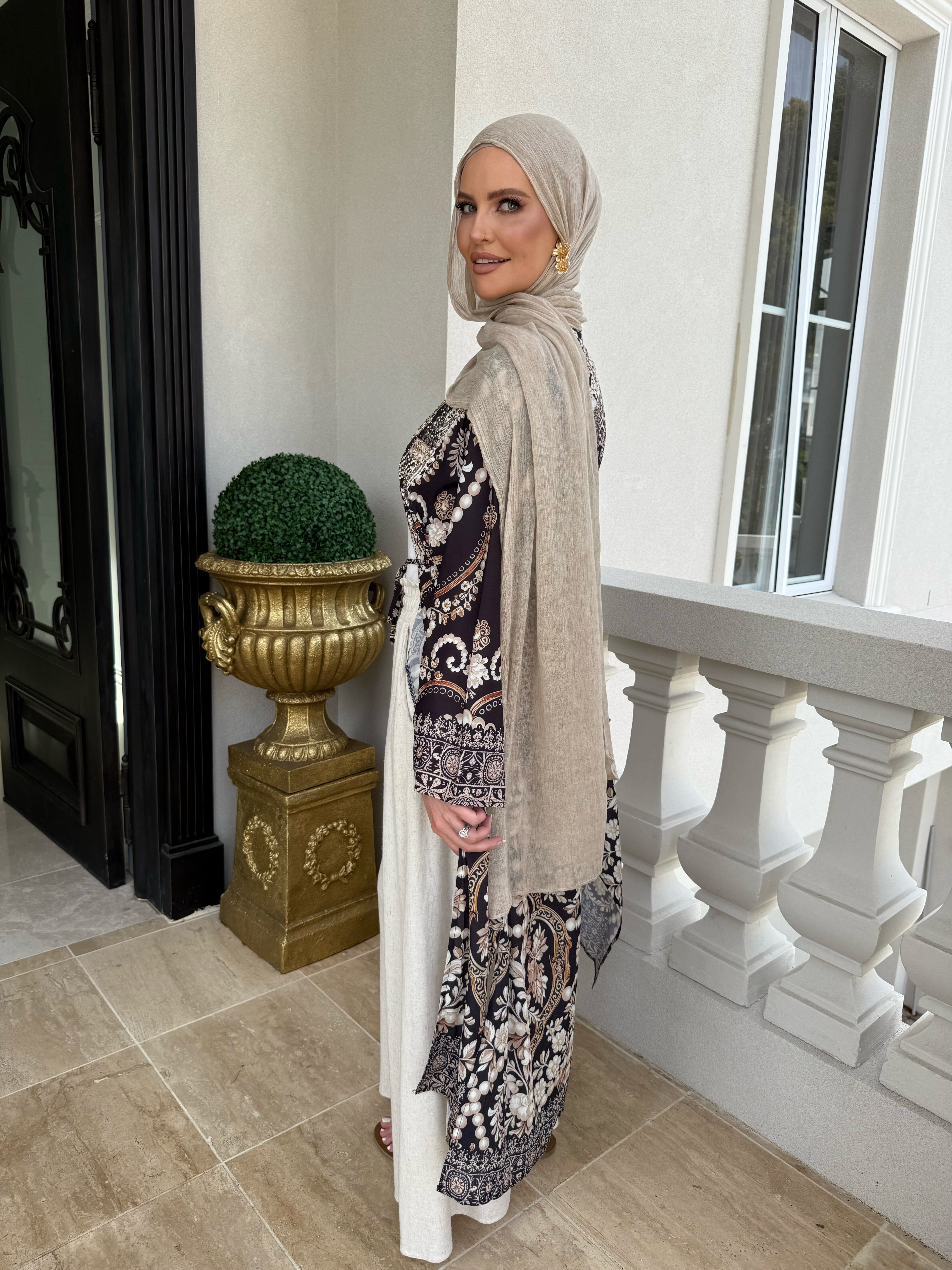 Delta Black Cardigan