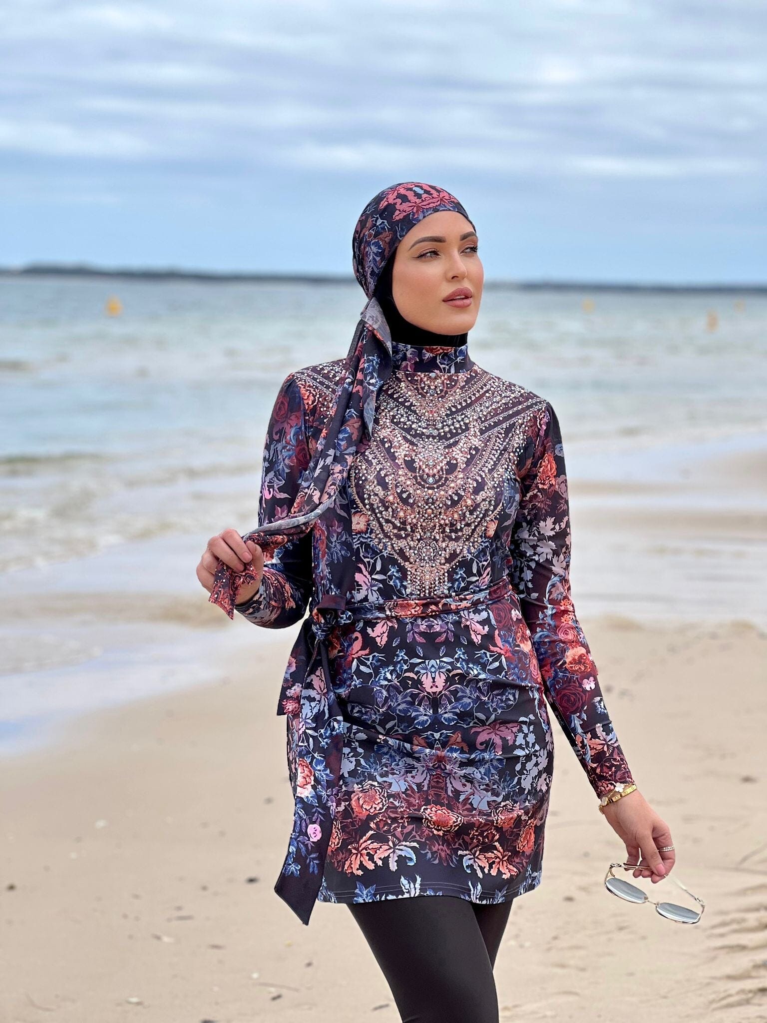 Midnight Plum SWIM Sarong