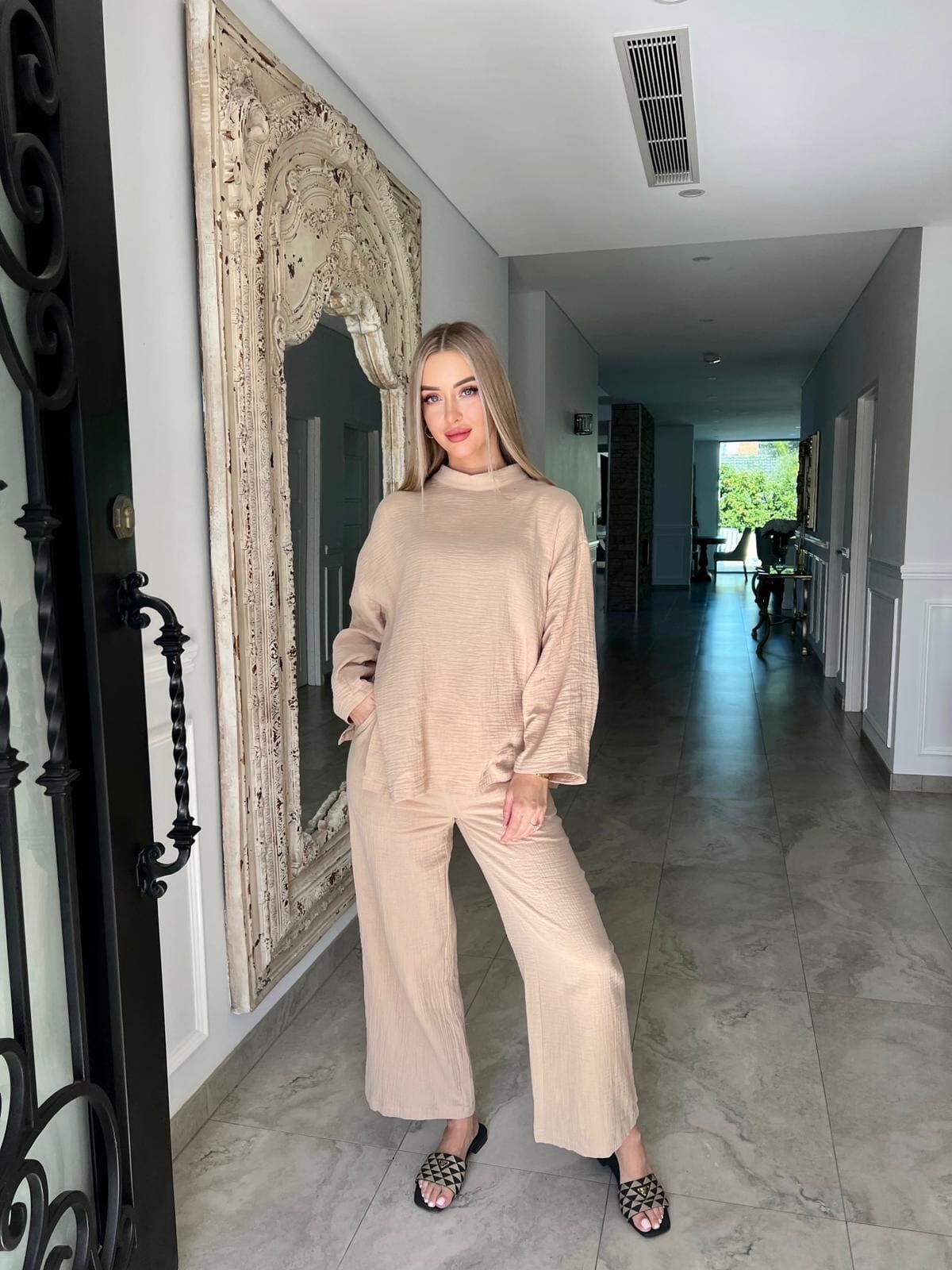 Crepe Nour Oversized Set