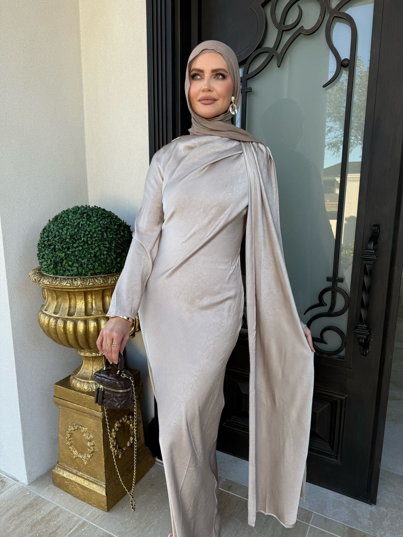Satin Gown