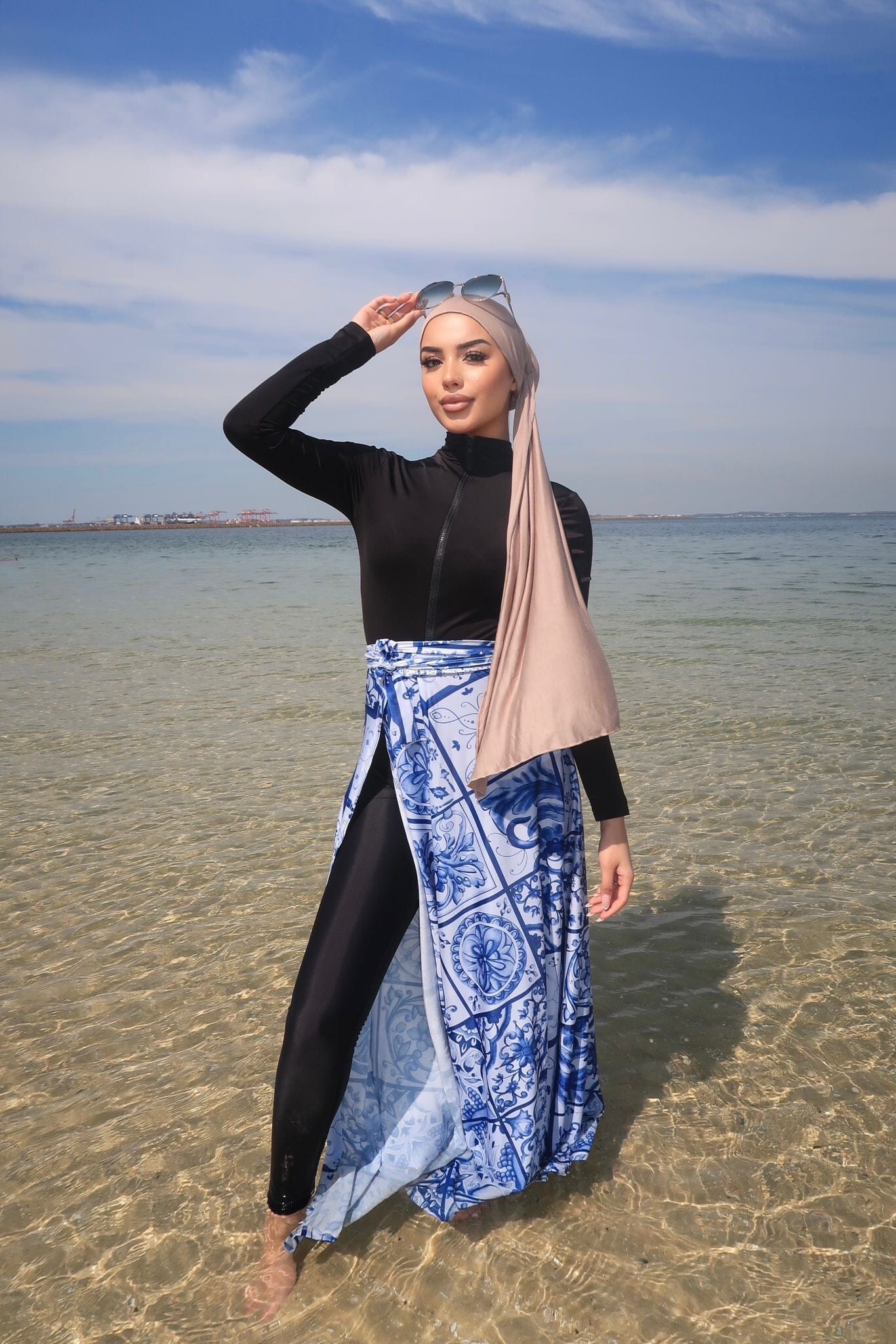 Fairy Blue Swim Sarong