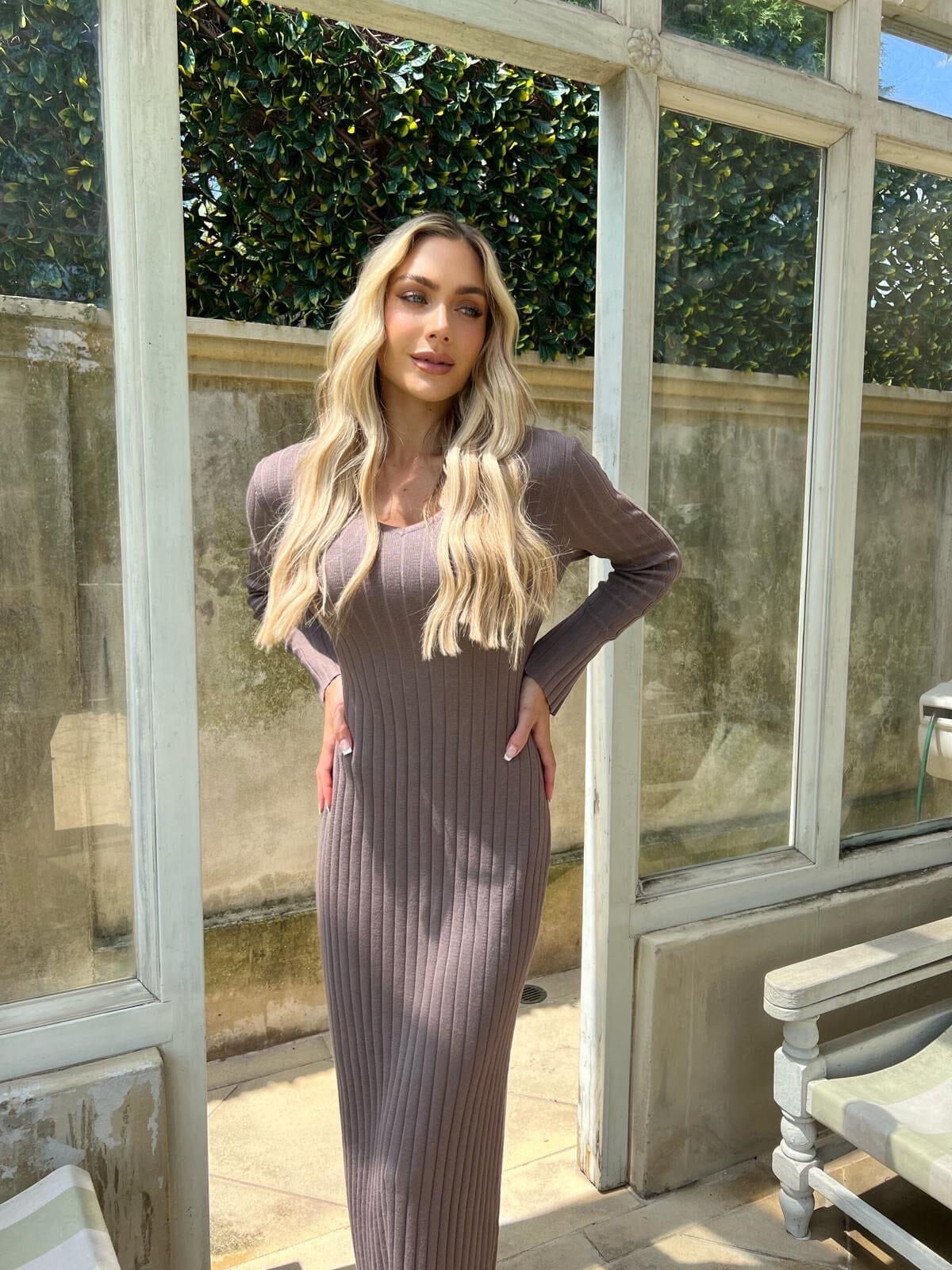 Amar Belle Sleeve knit Dress