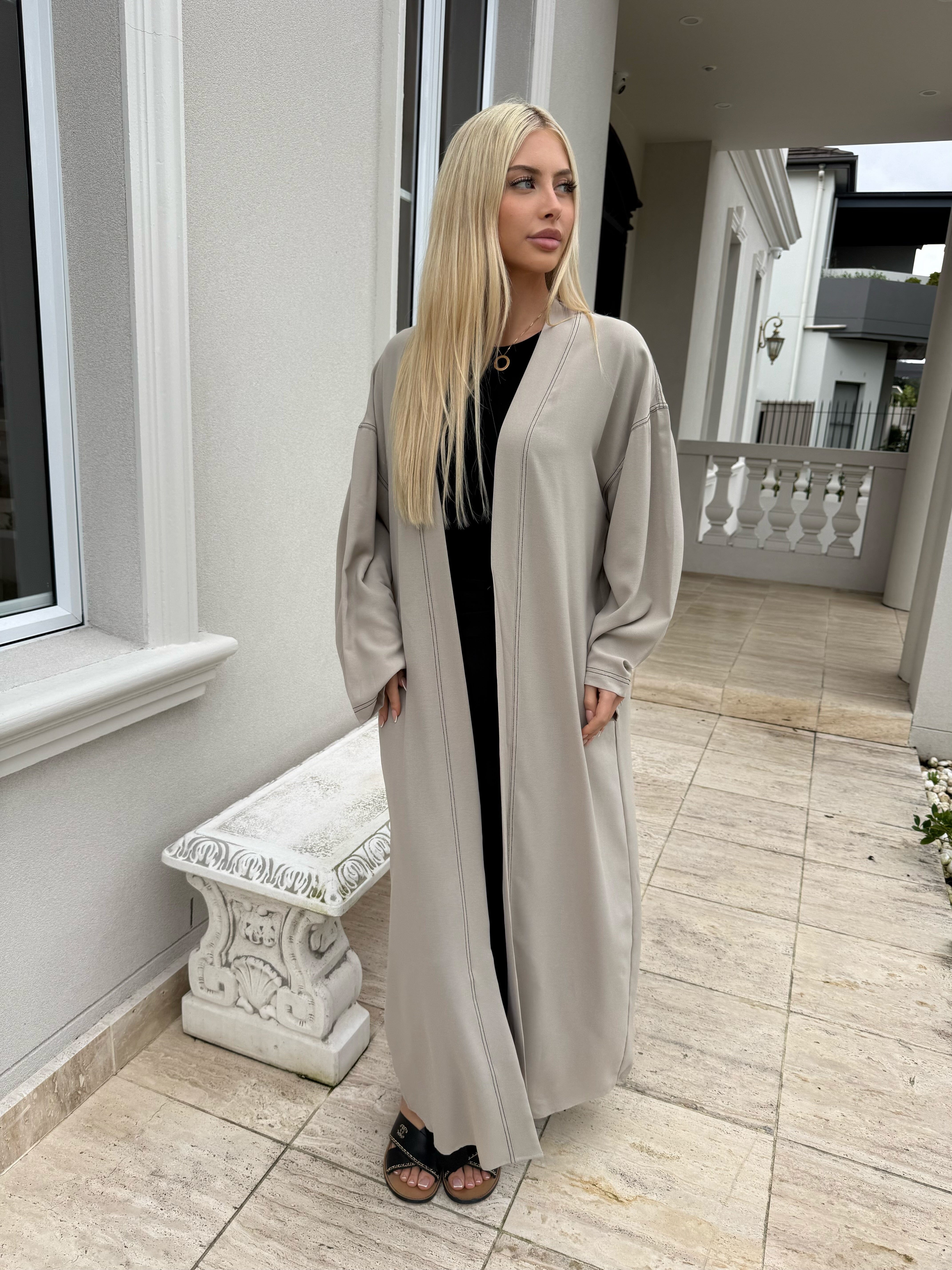 Trimmed Abaya