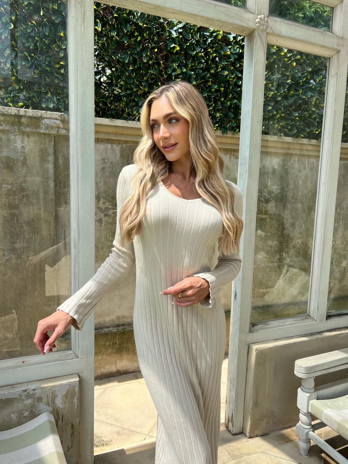 Amar Belle Sleeve knit Dress