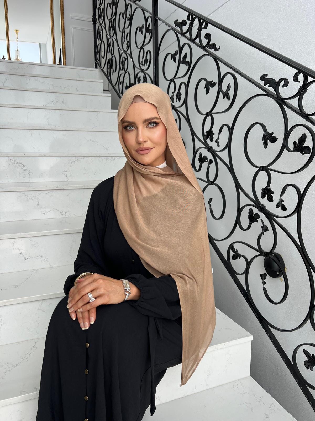 Bronze Hijab Set