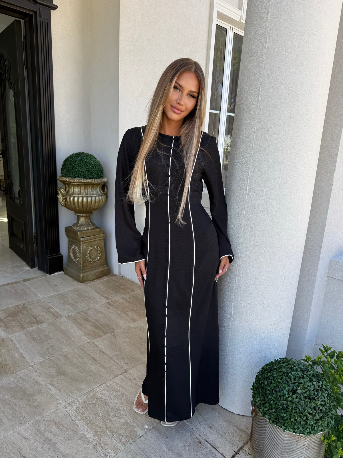 Seara Button Dress