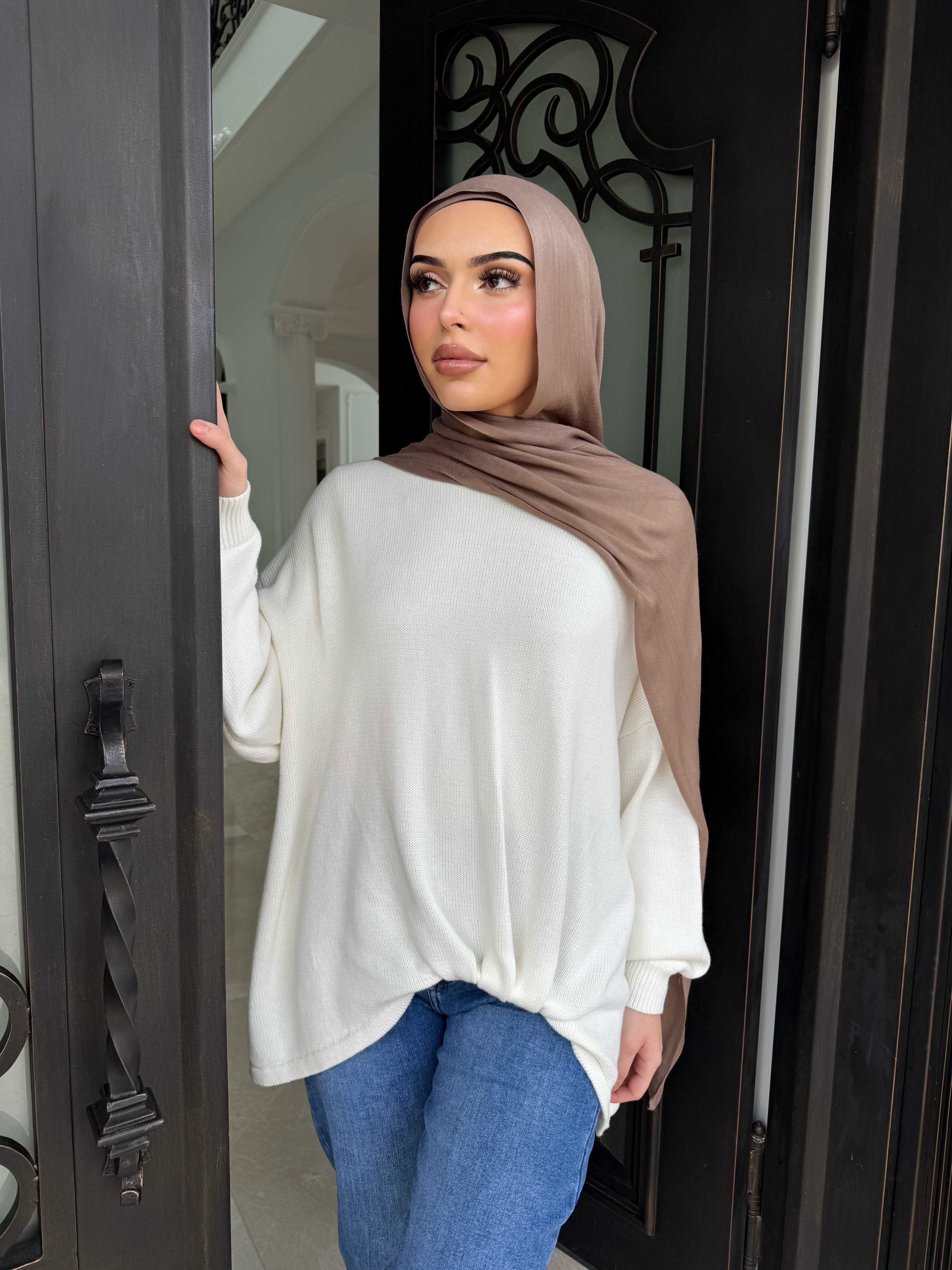Tucked Knit Jumper