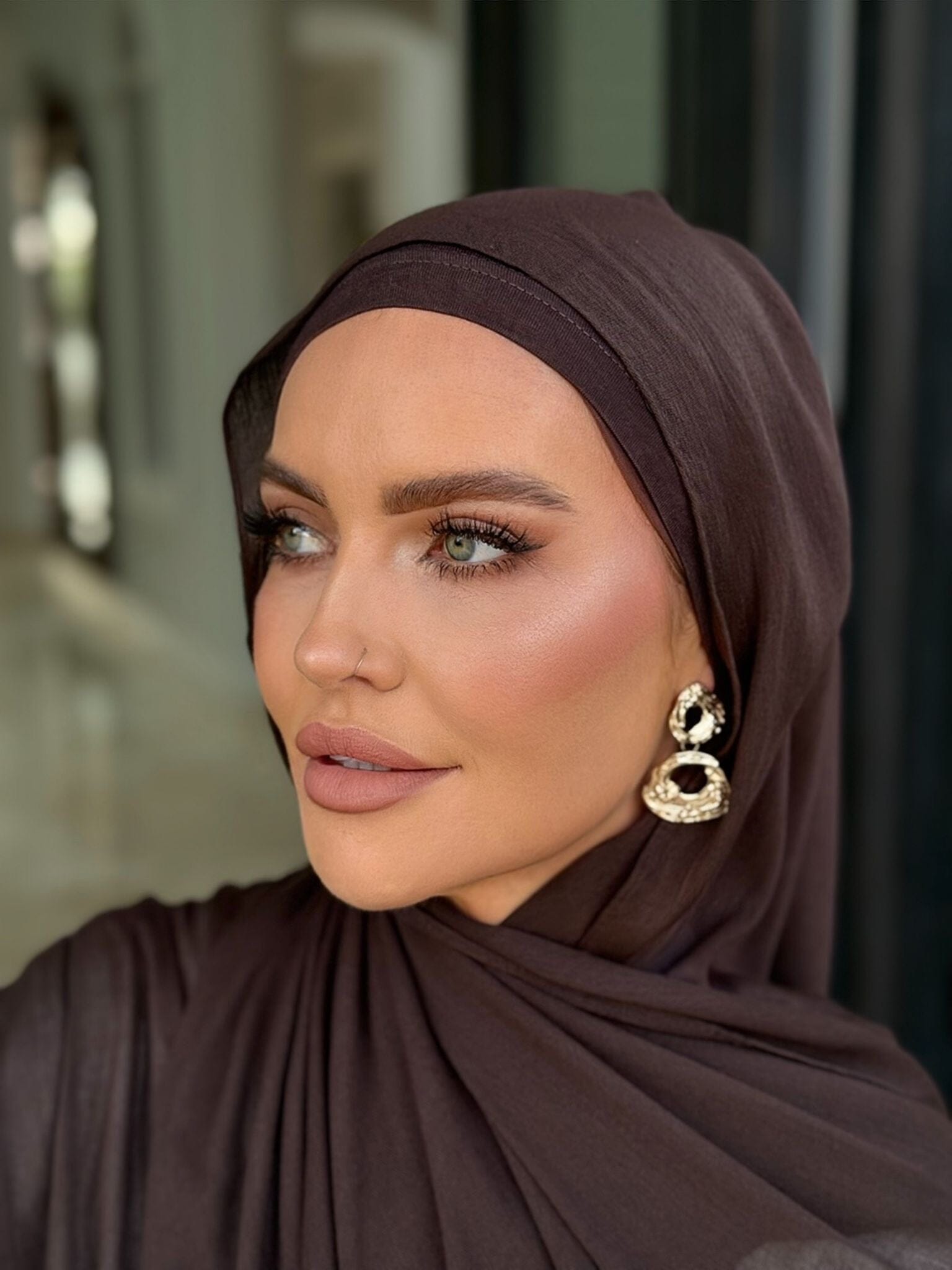 Hot fudge Crinkle Frill