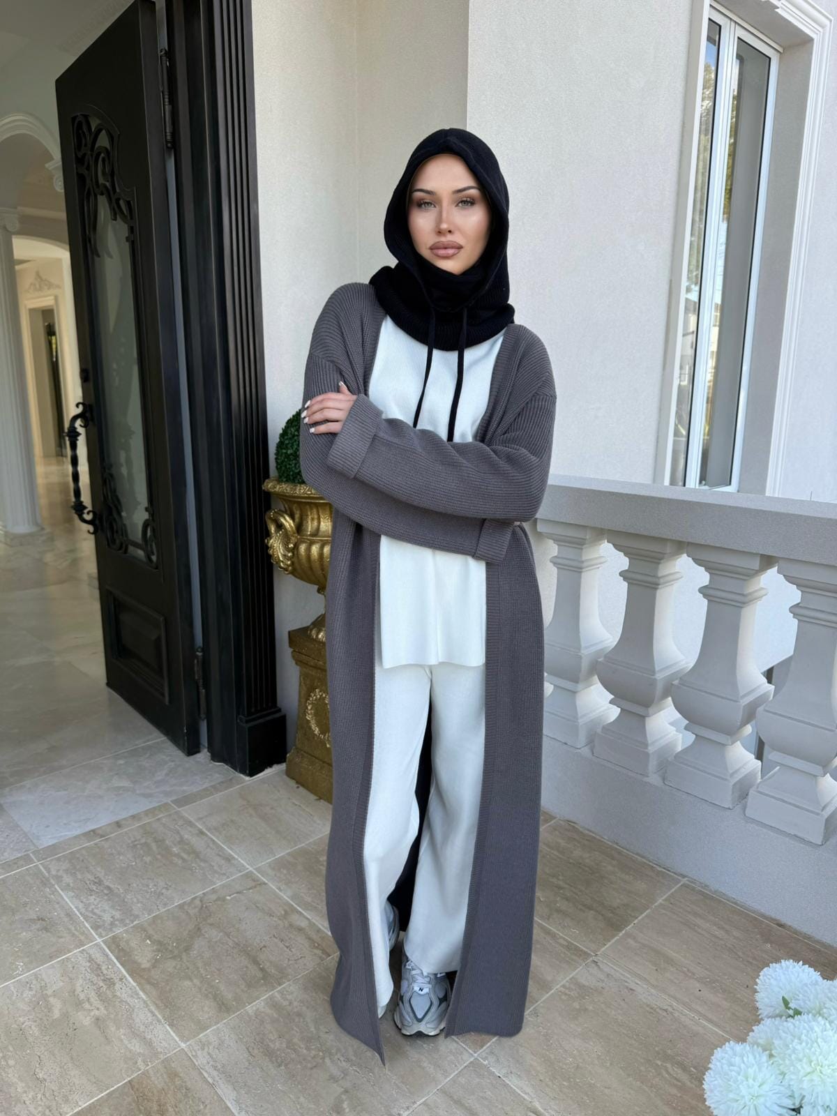 Maxi Knitted Cardigan