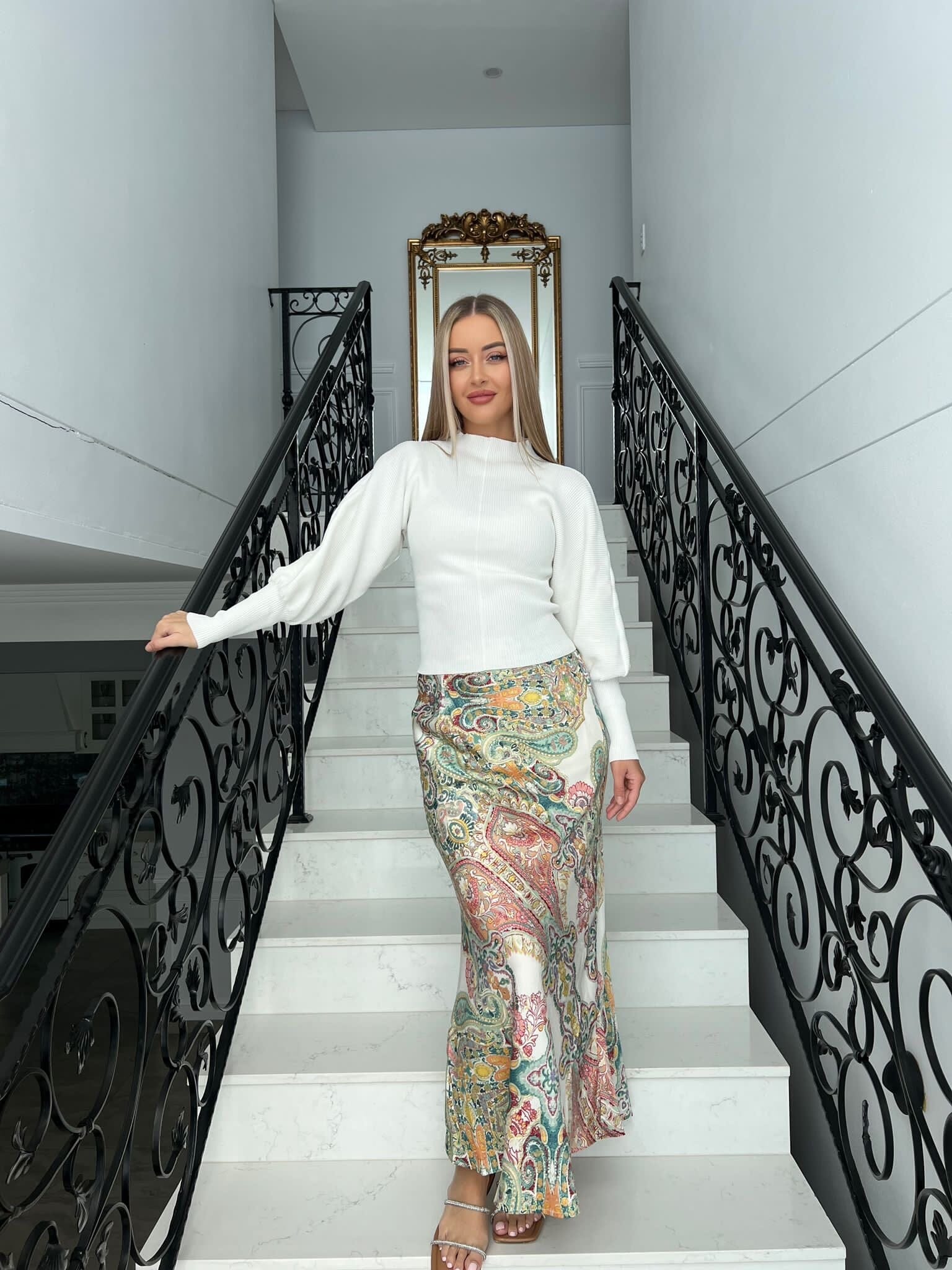 Pretty Paisley Skirt