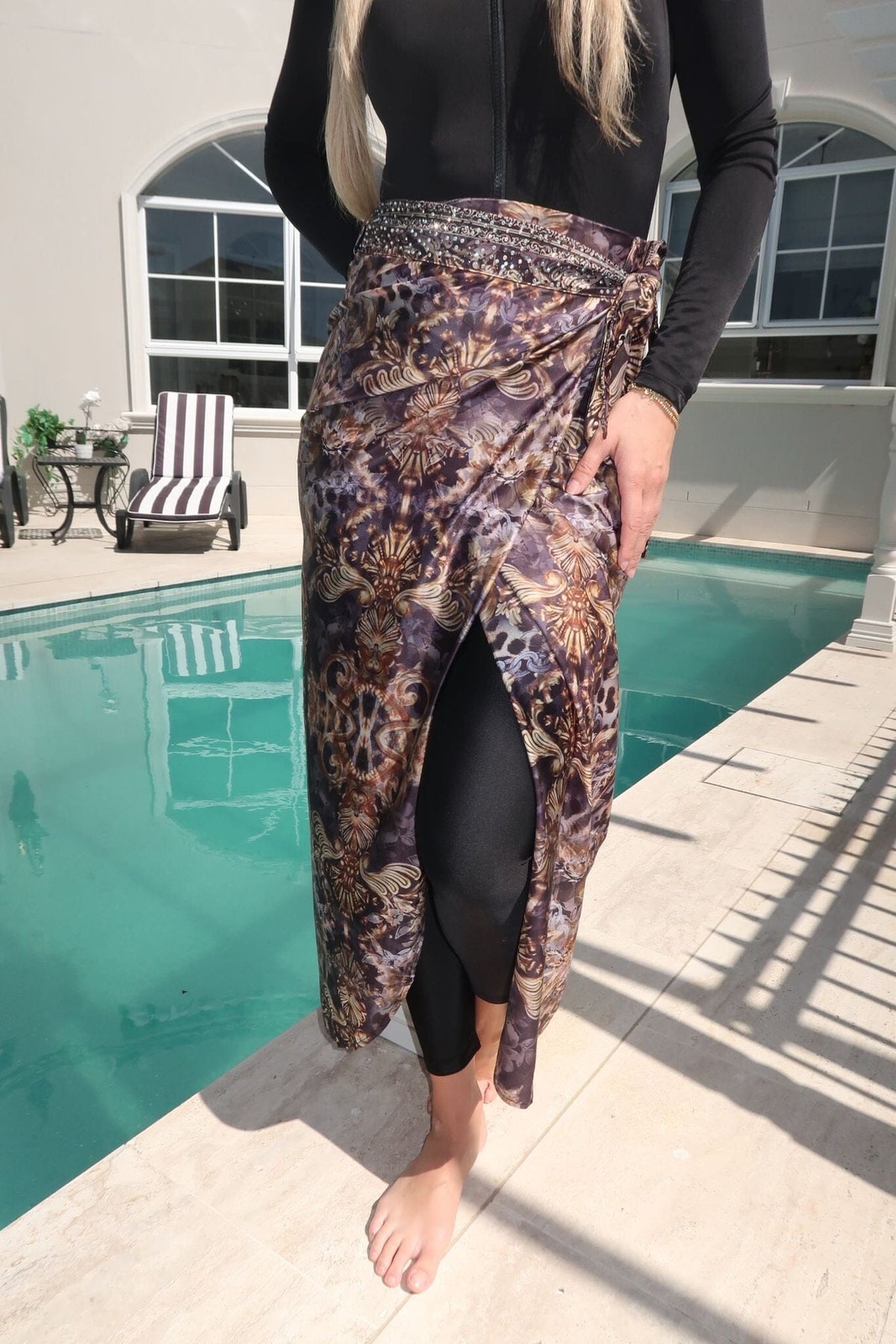 Warm Resort Twilight Sarong