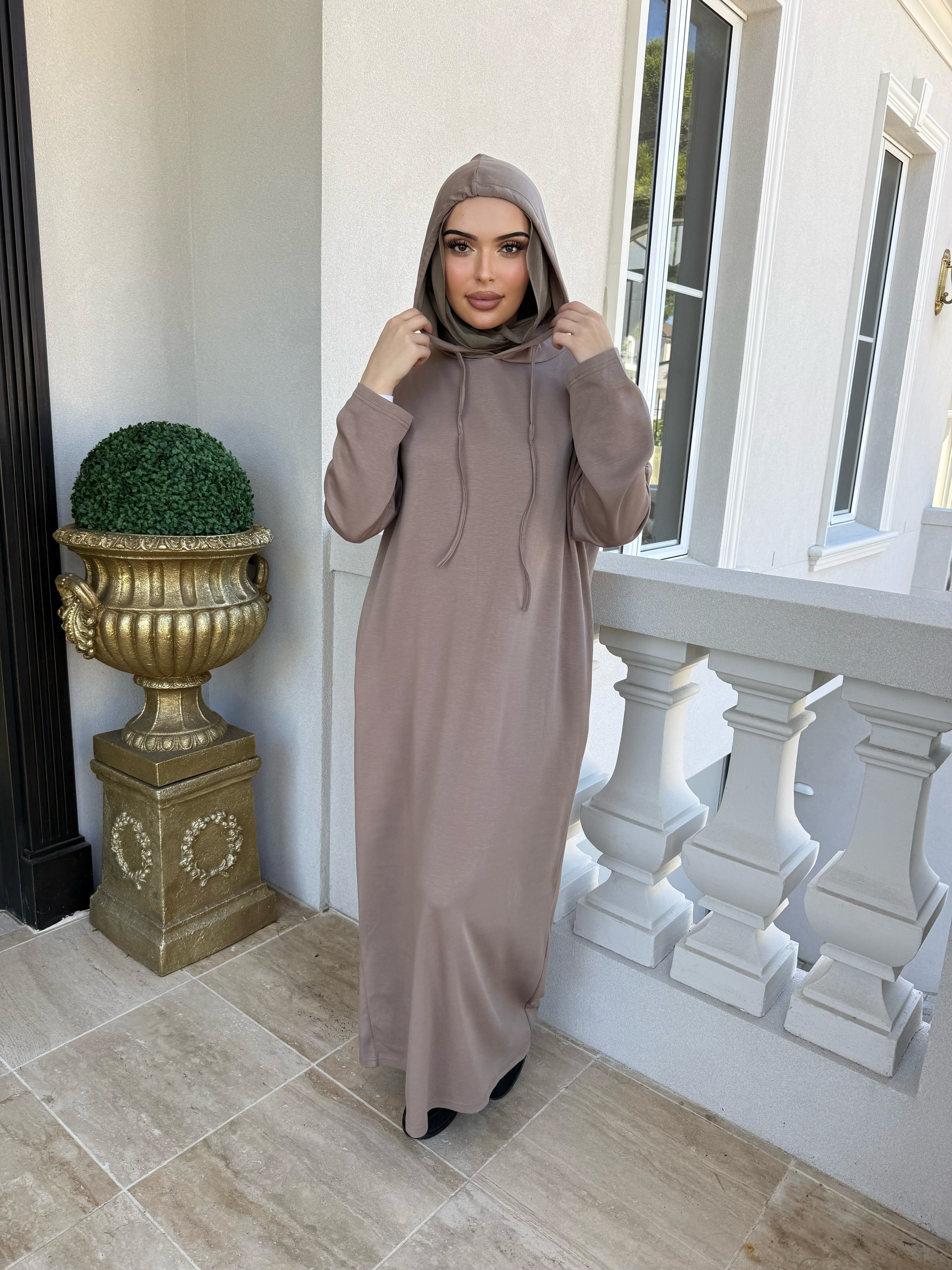 Hoodi Soft Ponte Abaya