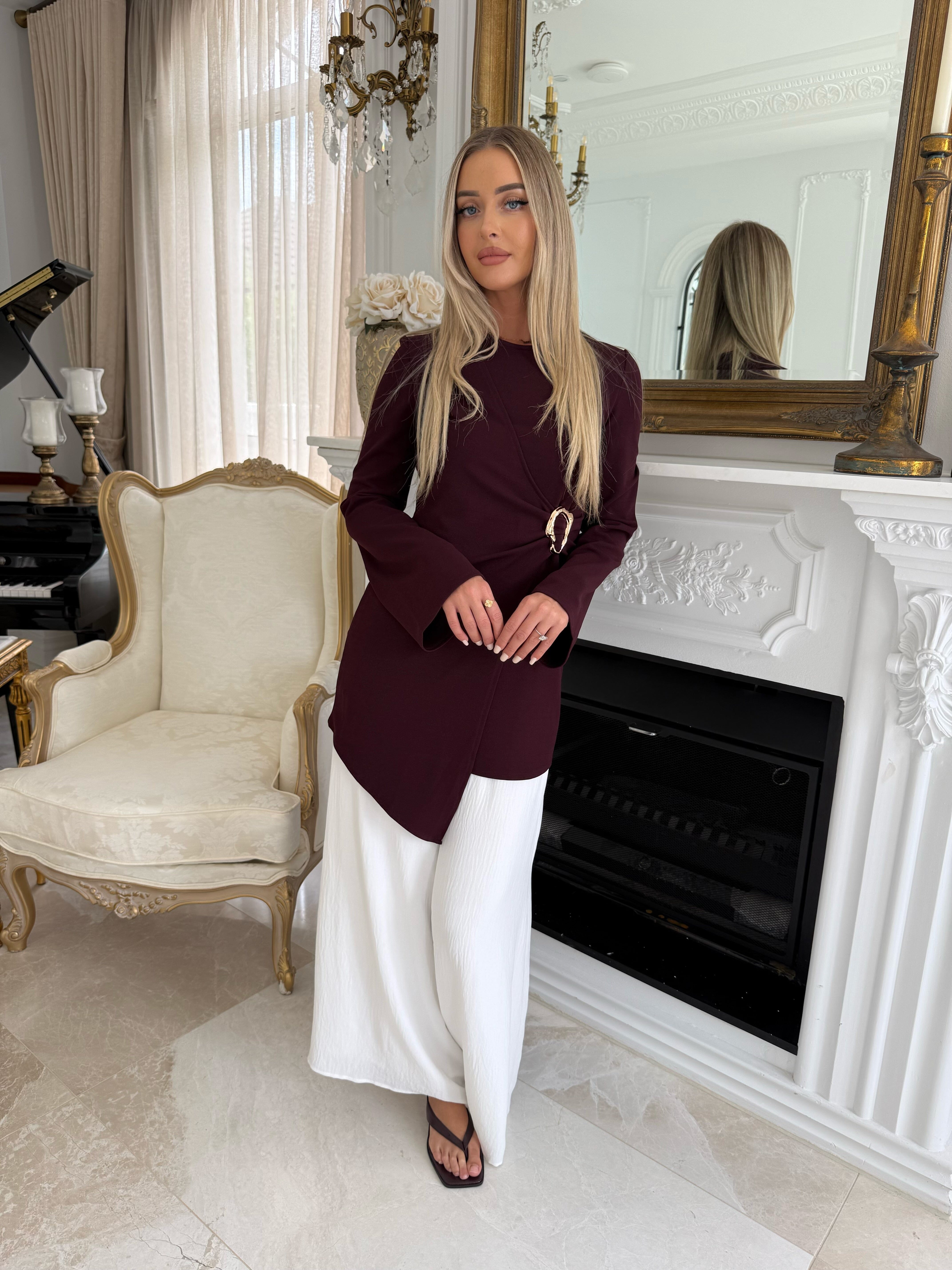 Layali Gold Blouse