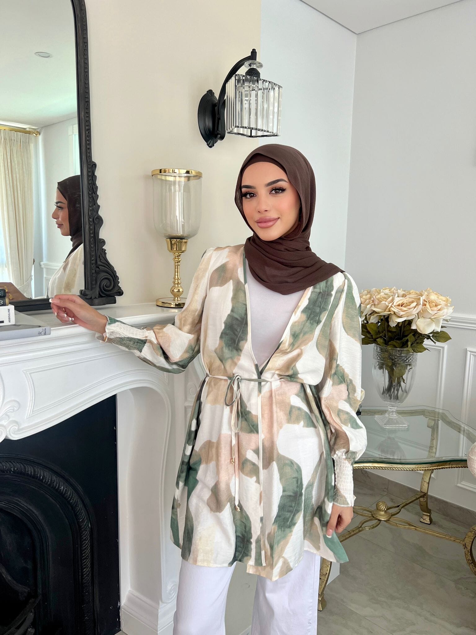 Nada Dye Midi Caridgan