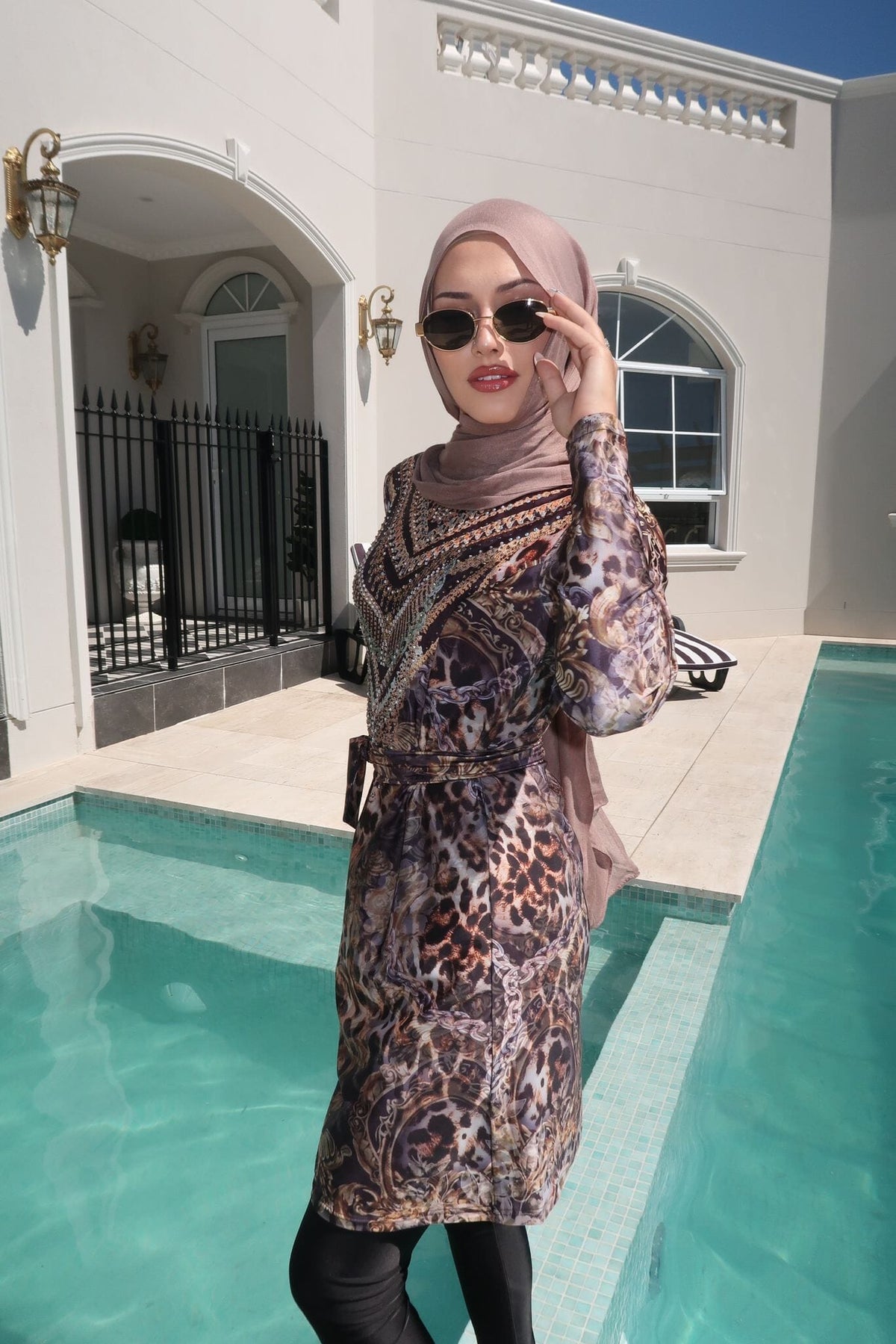 Warm Resort Twilight Tunic