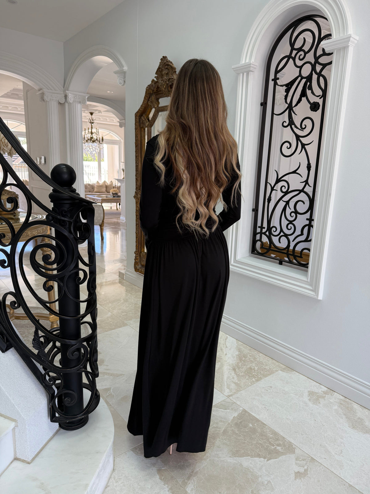 Maxi Gathered Dress
